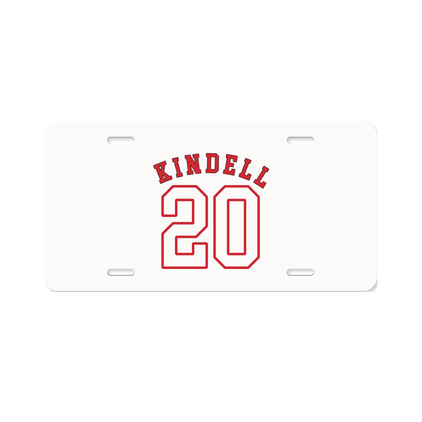 License Plate — Shirsey Arch in Classic