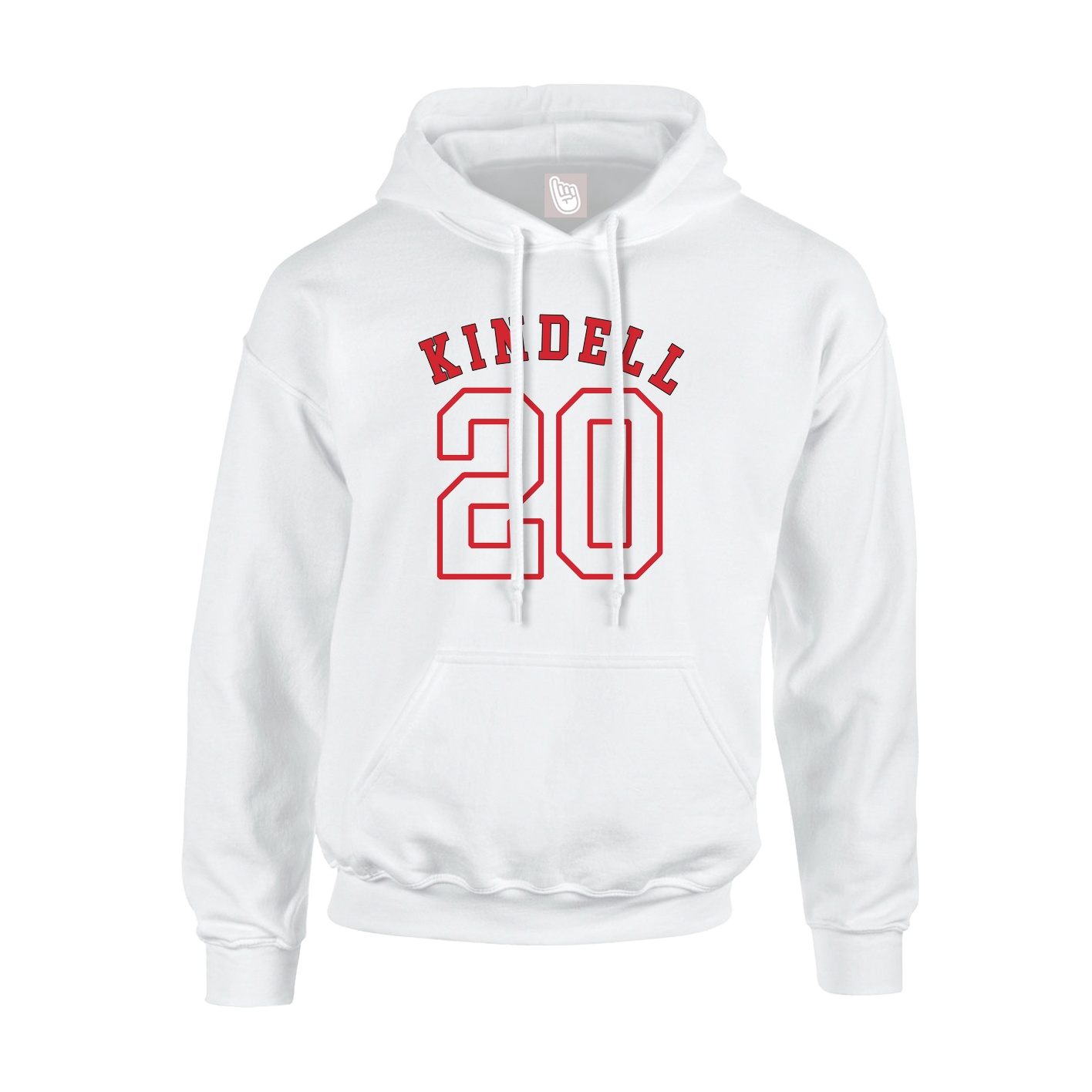 Hoodie — Shirsey Arch in White