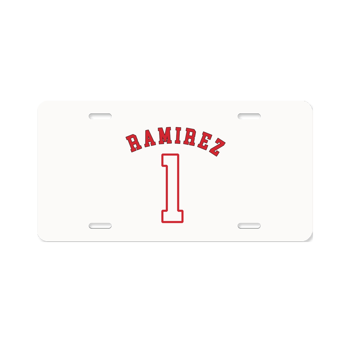 License Plate — Shirsey Arch in Classic