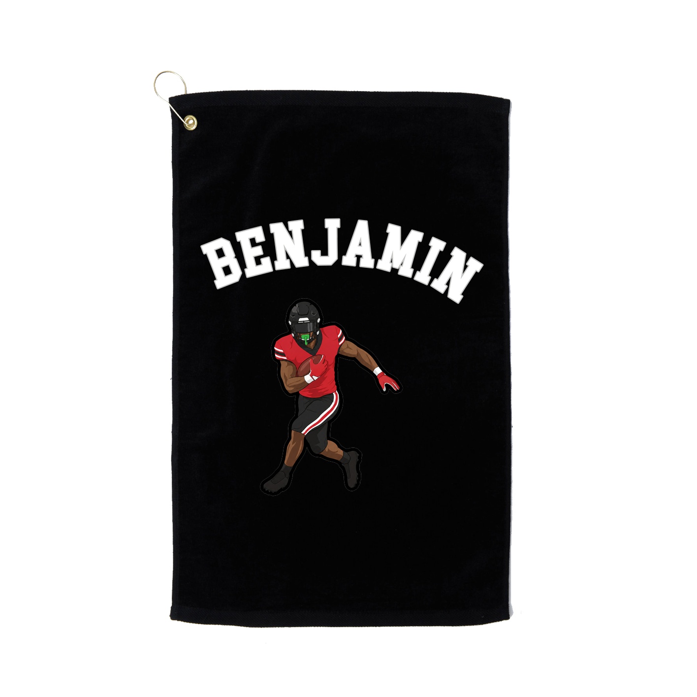 Golf Towel — Shirsey Arch in Black