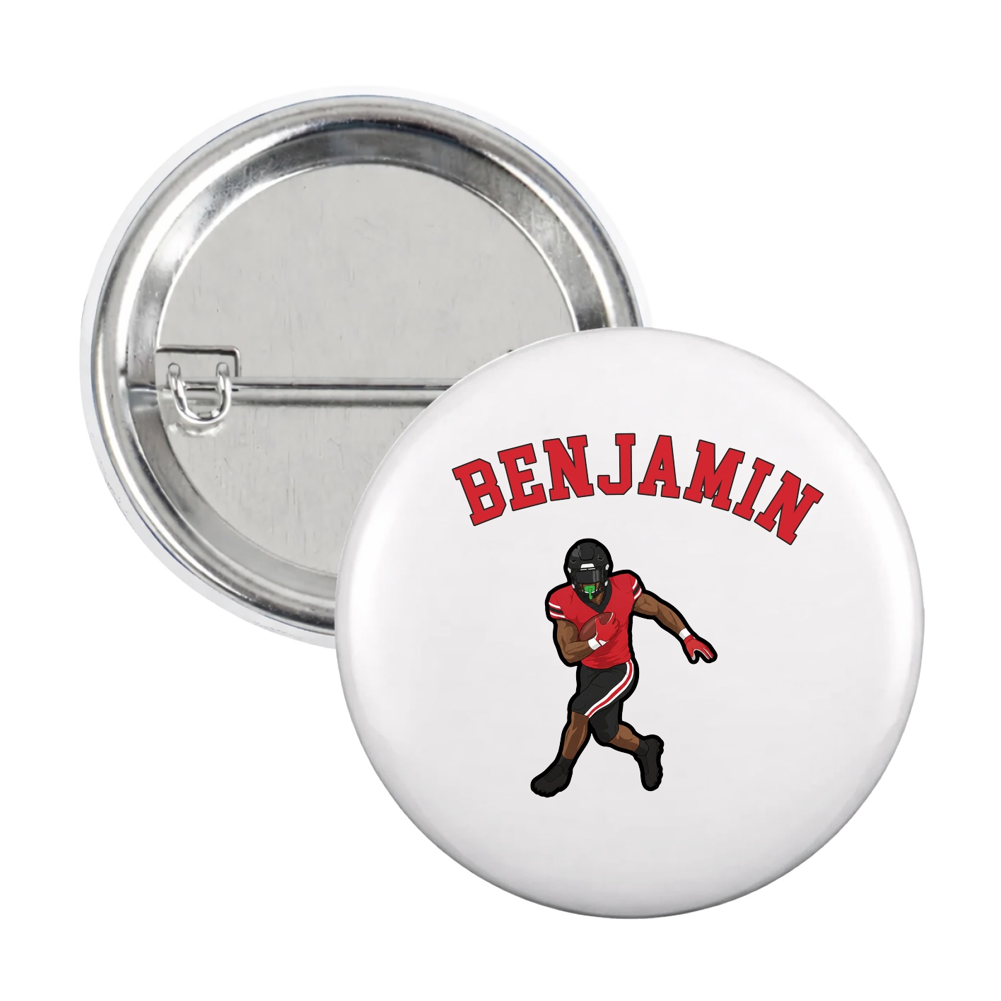 Game Day Button — Shirsey Arch in White