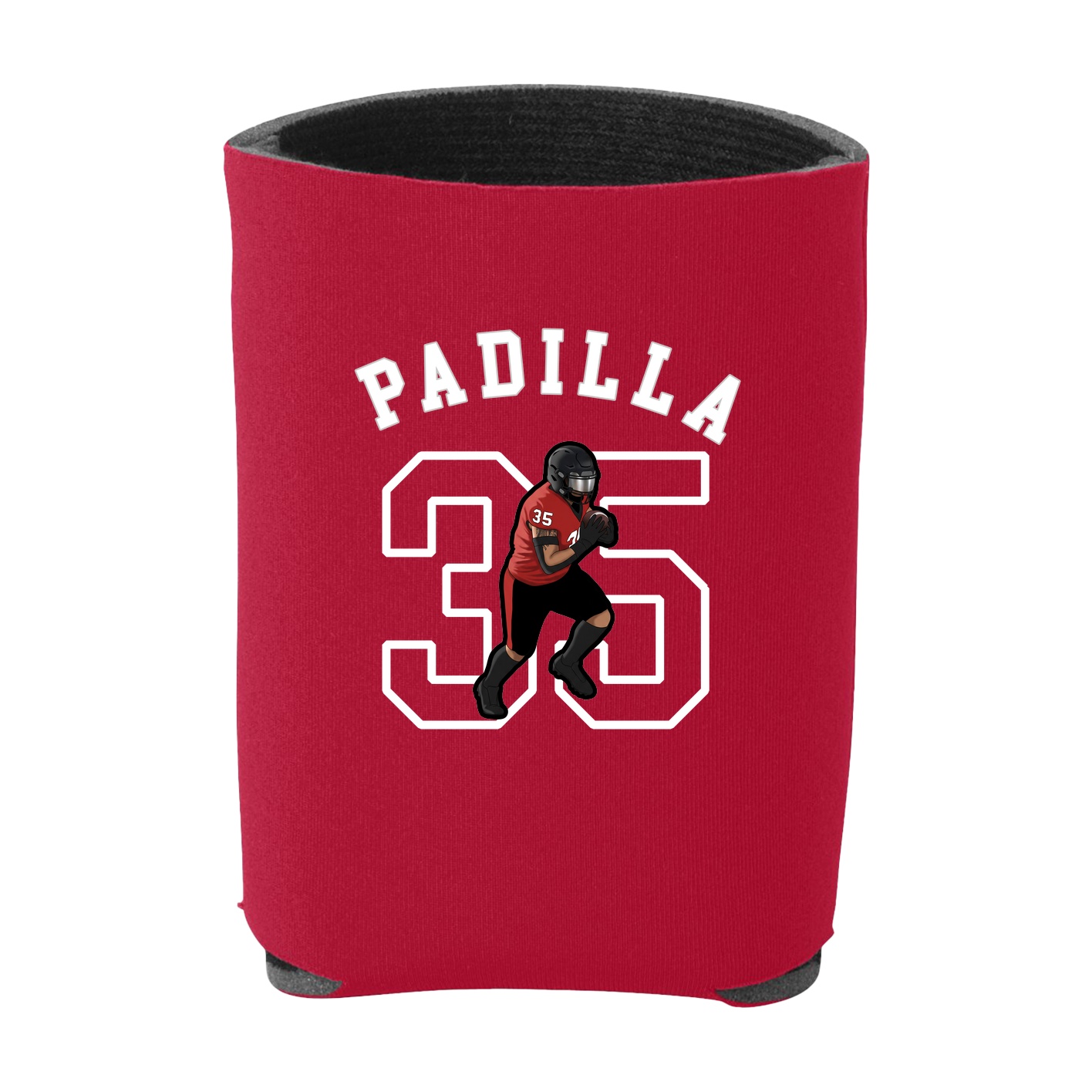 Can Holder — Shirsey Arch in Red