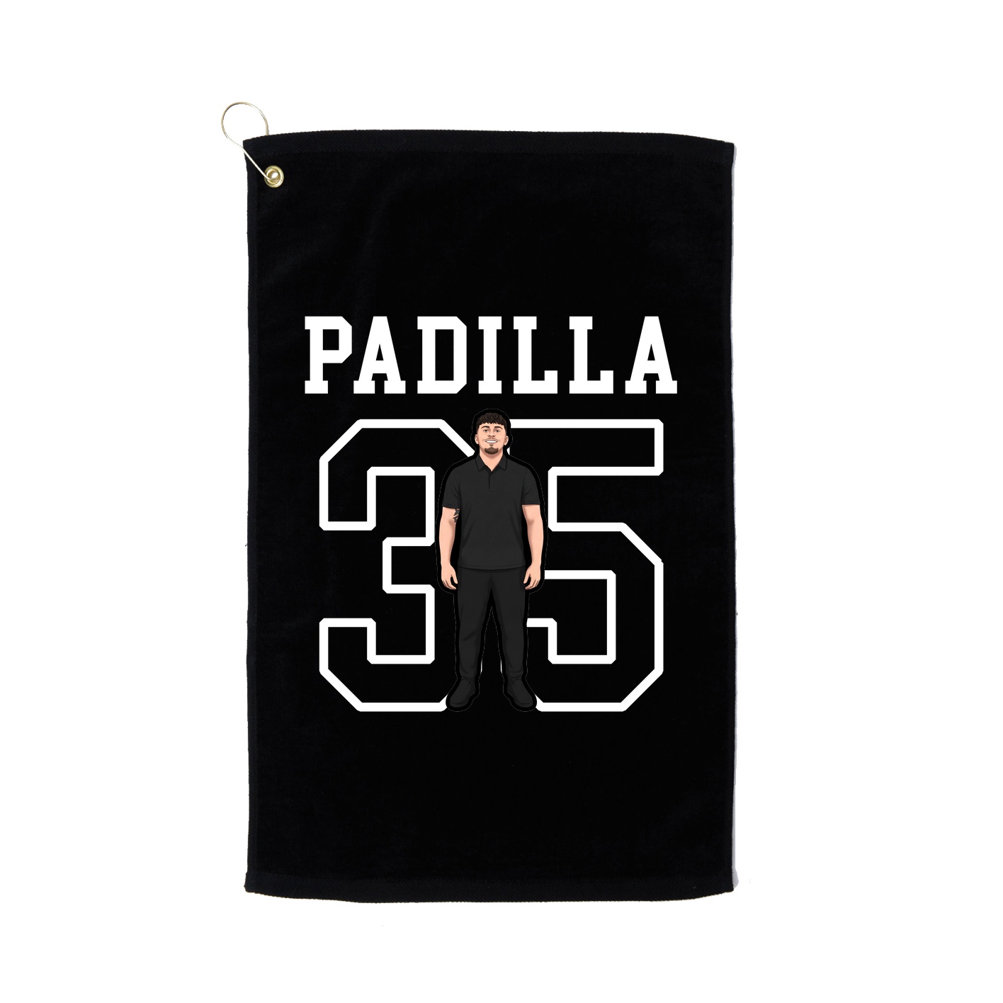 Golf Towel — Shirsey in Black