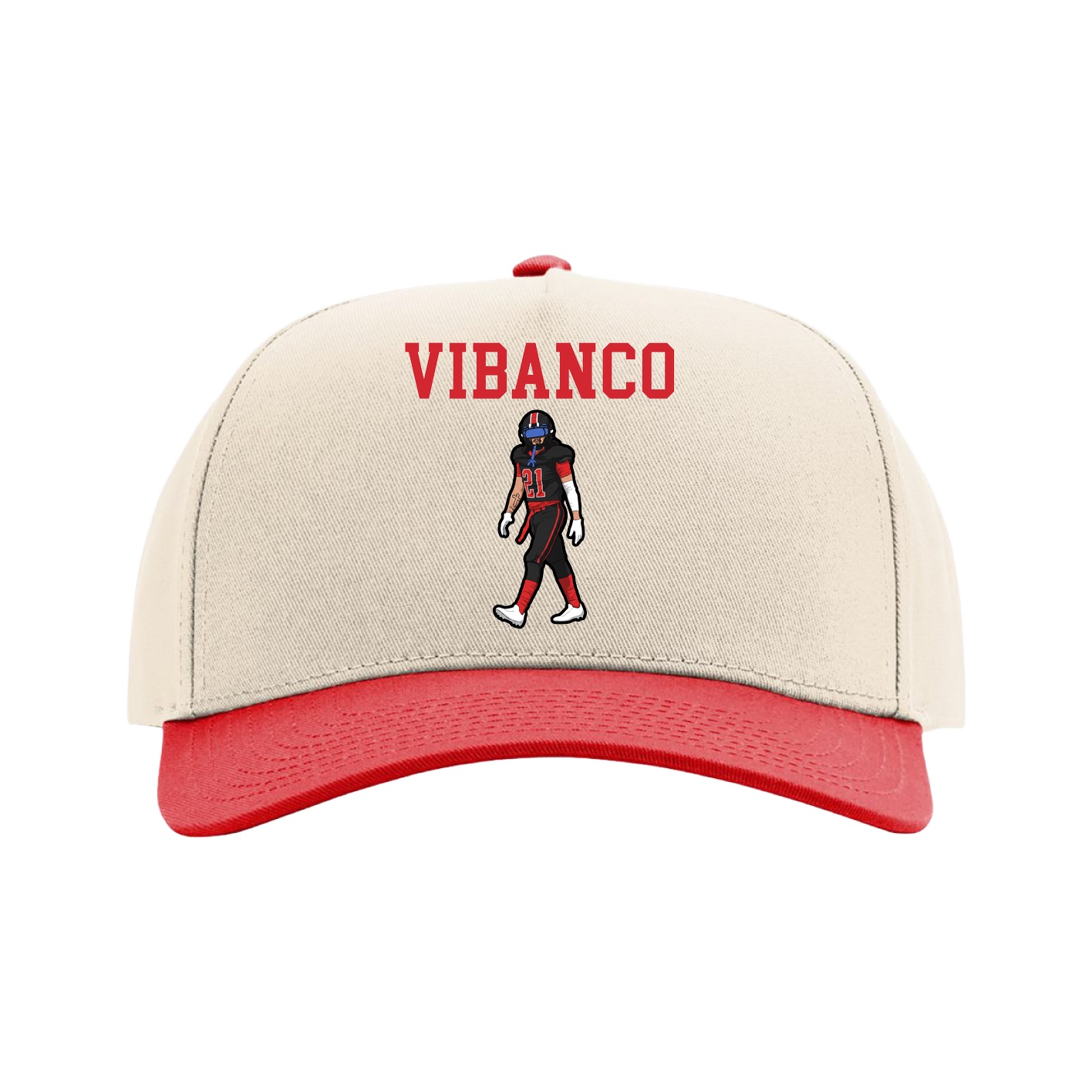 Full Fabric Five-Panel Champ Cap