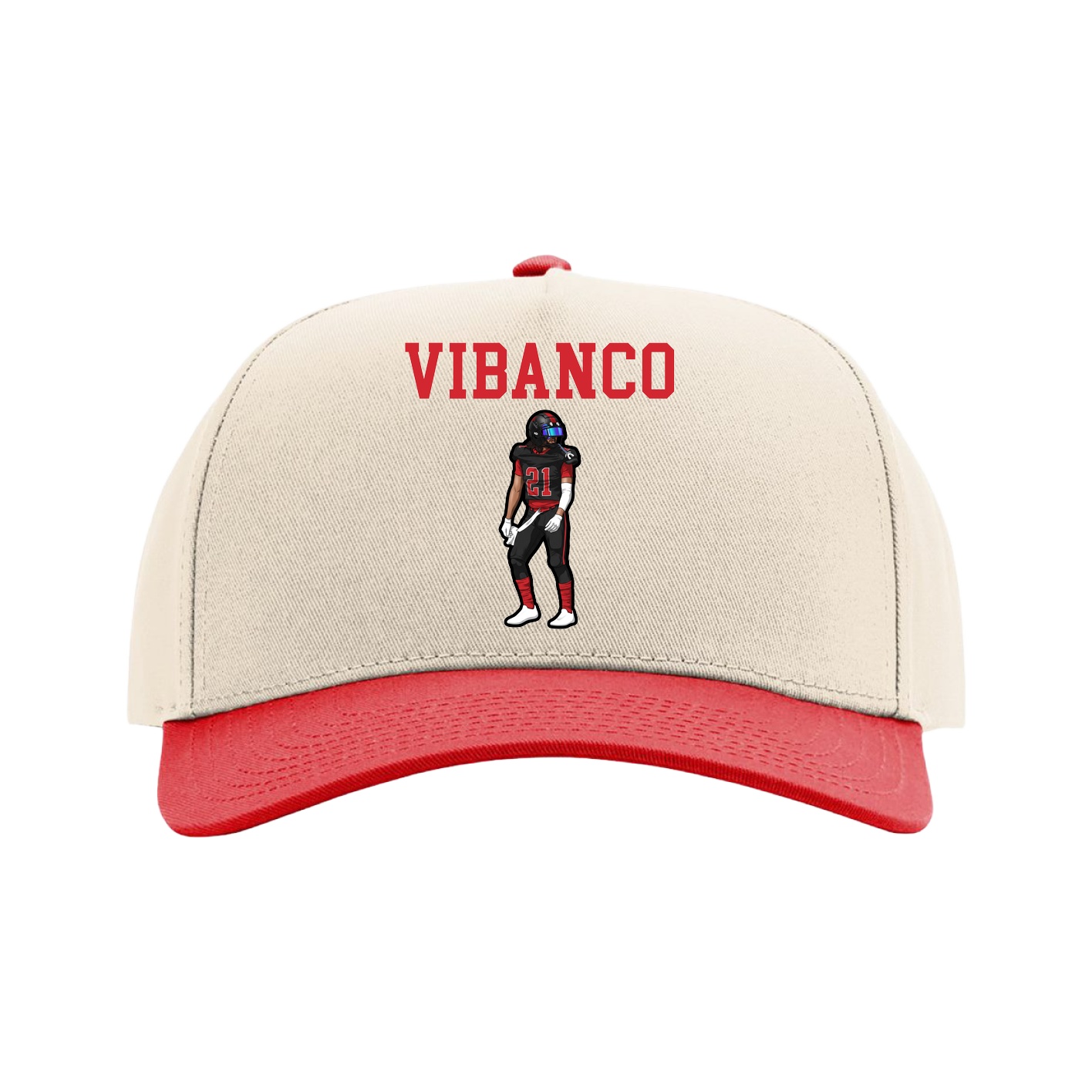 Full Fabric Five-Panel Champ Cap