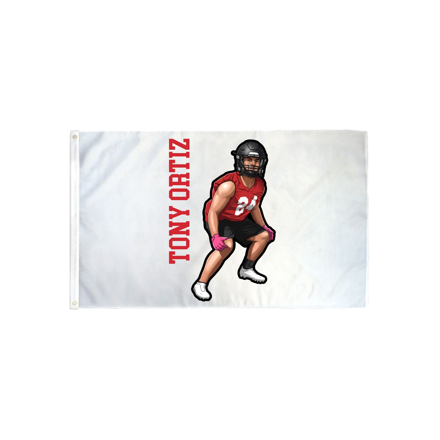 3x5 Flag — Name Vertical in Classic