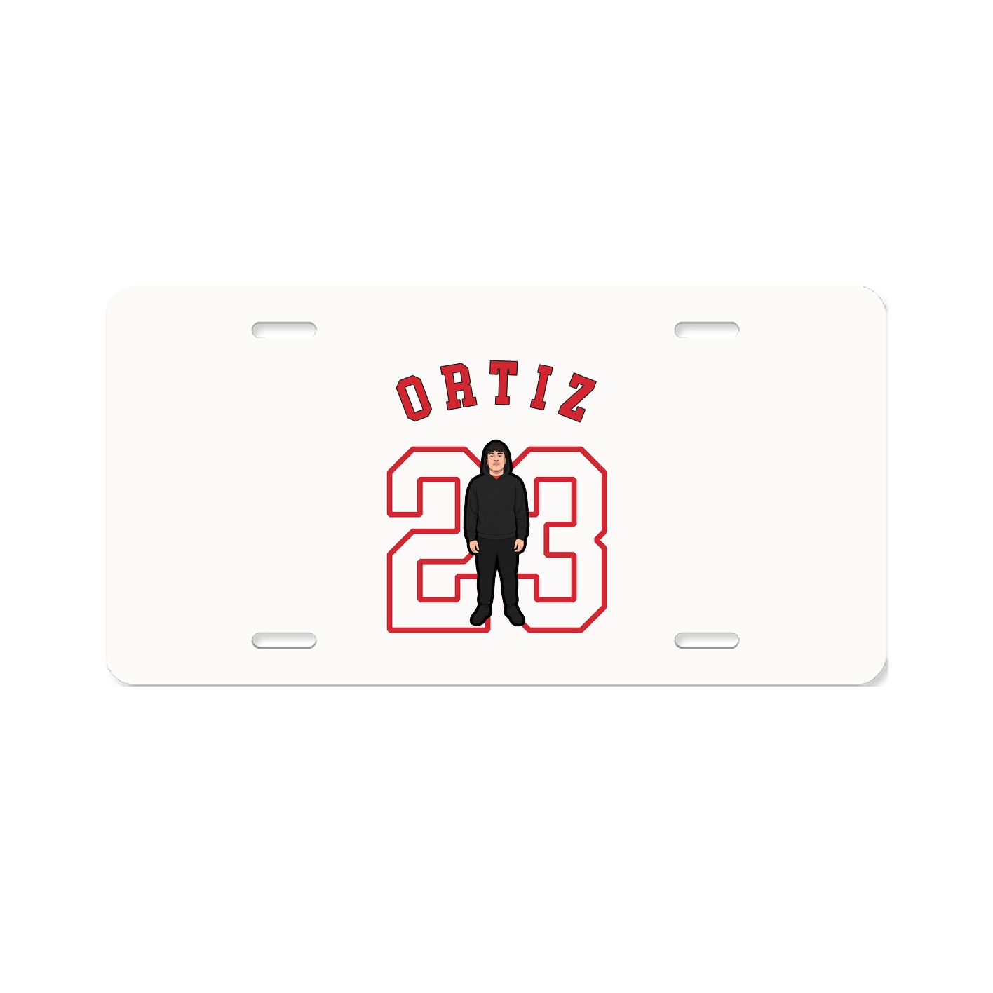License Plate — Shirsey Arch in Classic