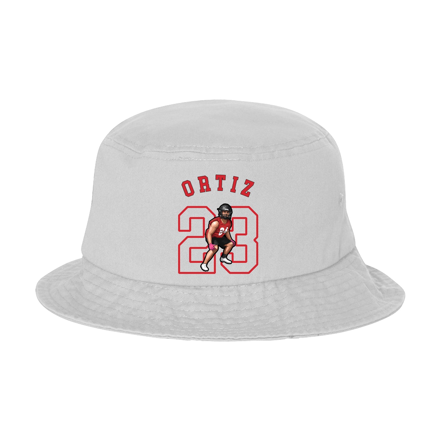 Bucket Cap — Shirsey Arch in White