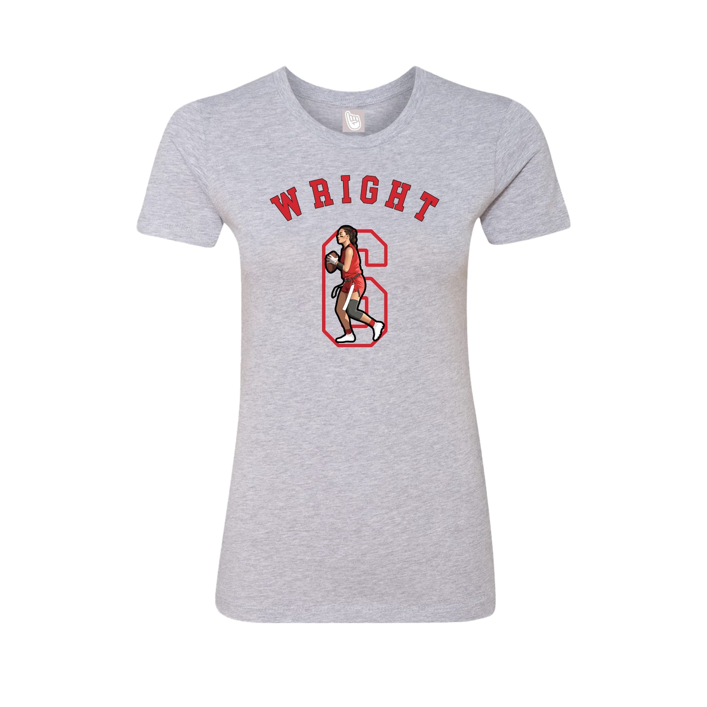 Womens Tee — Shirsey Arch in Grey