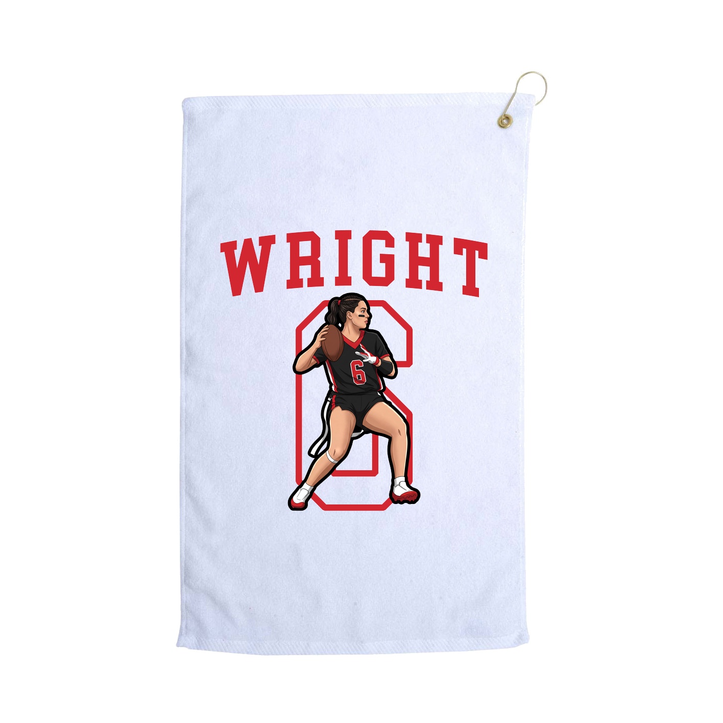 Golf Towel — Shirsey in White