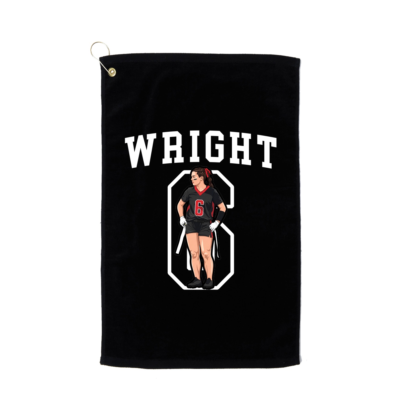 Golf Towel — Shirsey in Black