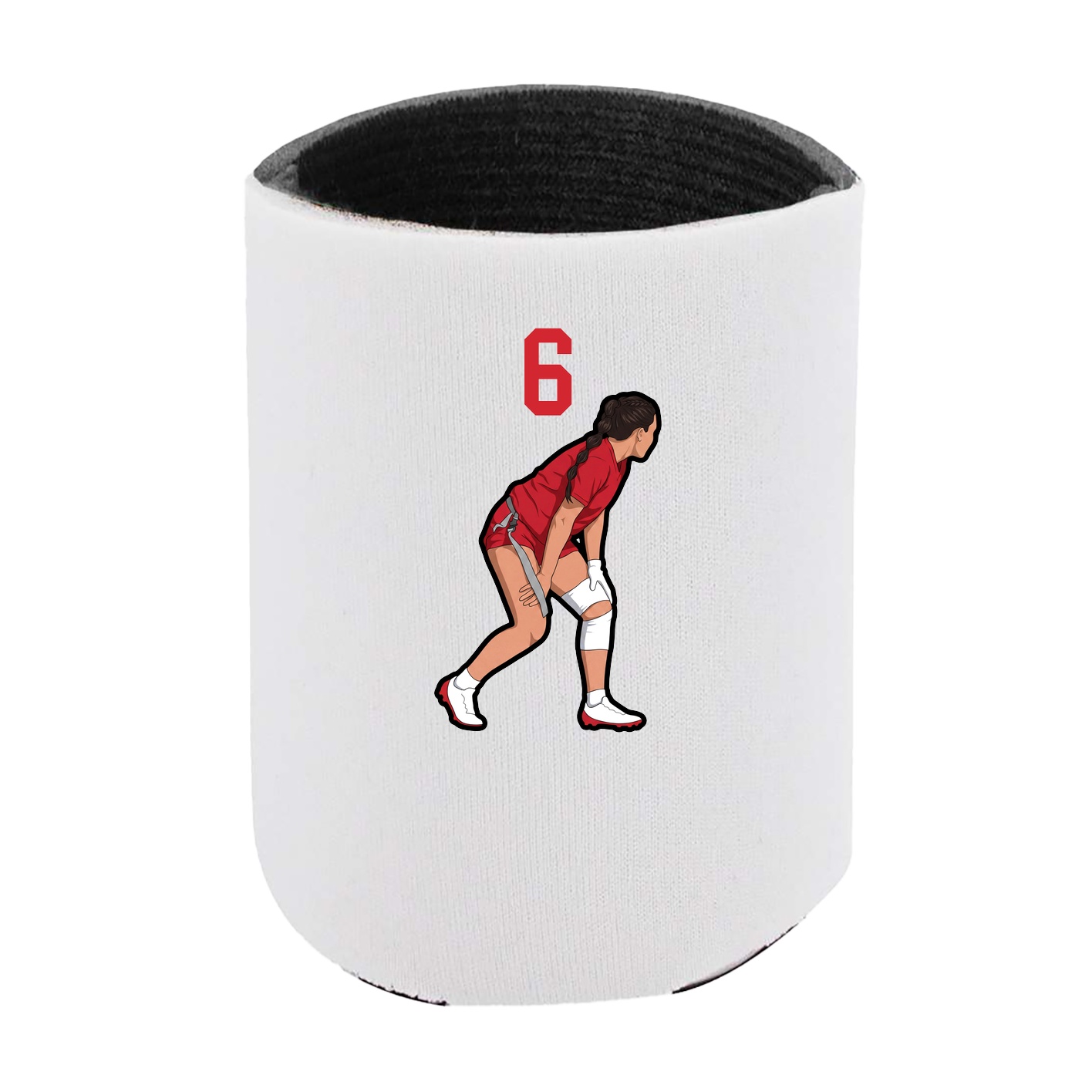 Can Holder — Number Top in White