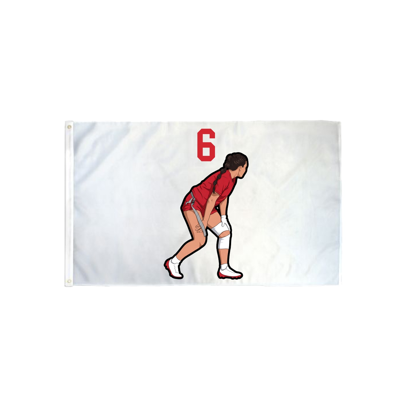 3x5 Flag — Number Top in Classic