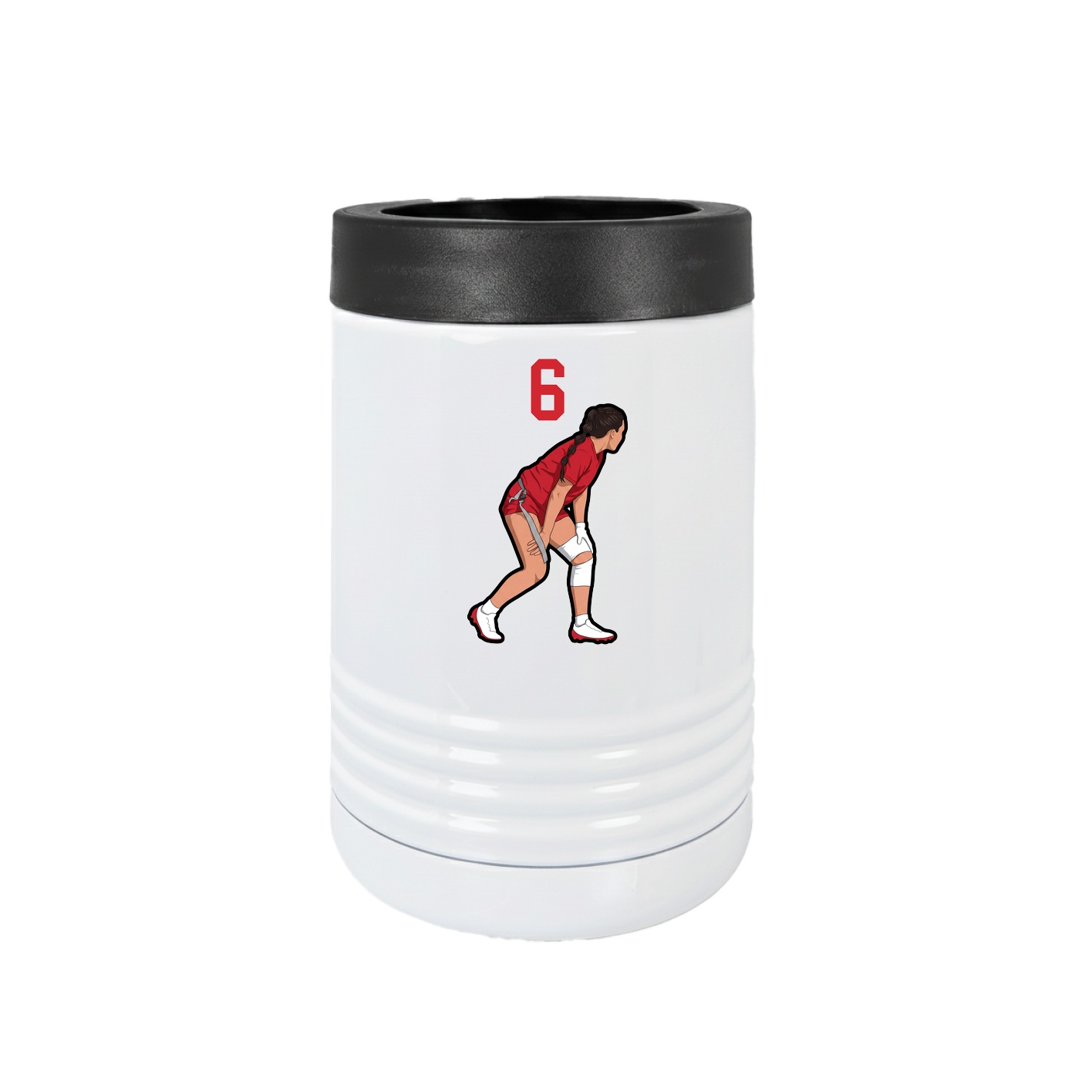 Beverage Holder — Number Top in White