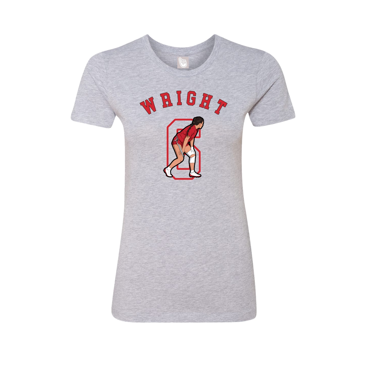 Womens Tee — Shirsey Arch in Grey