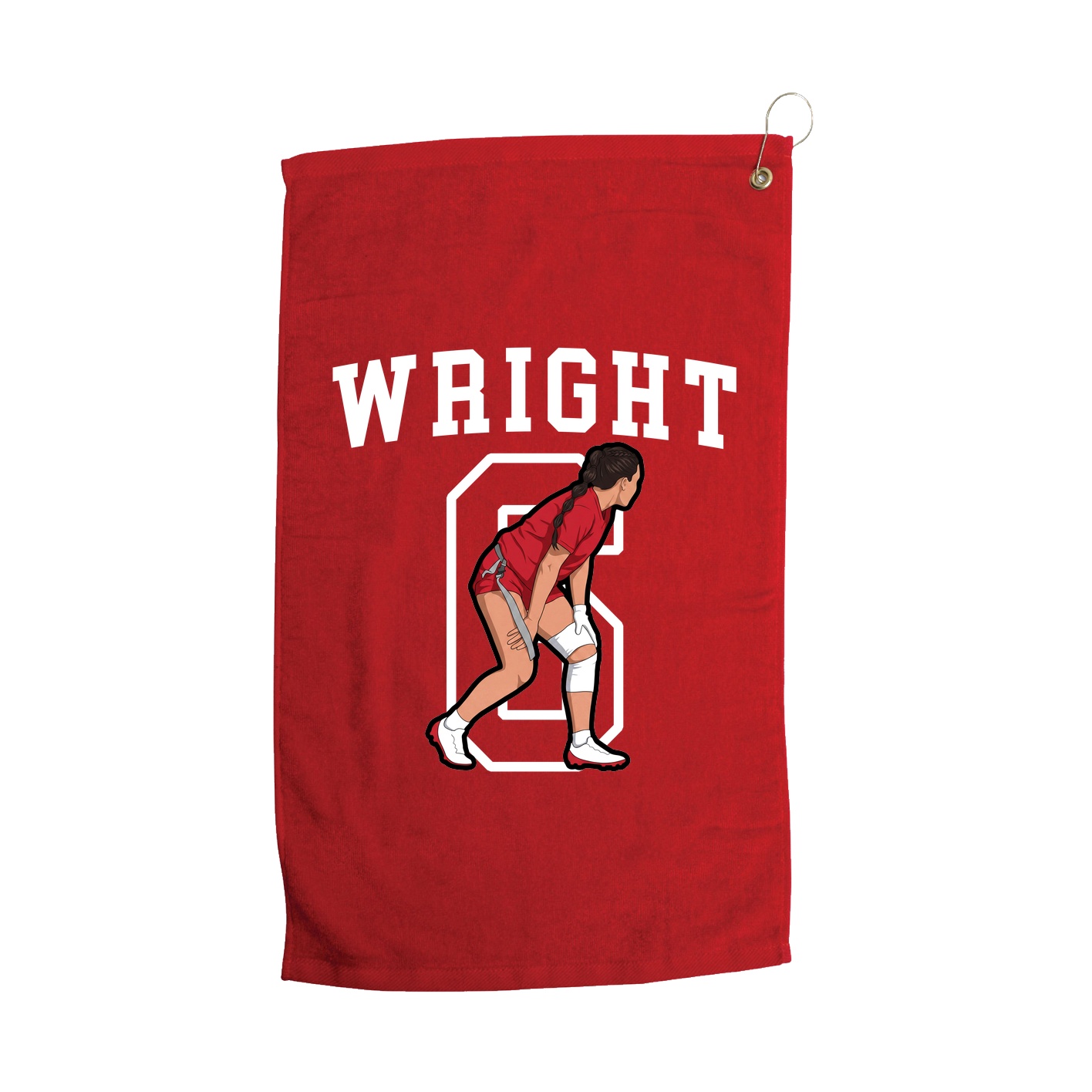 Golf Towel — Shirsey in Red