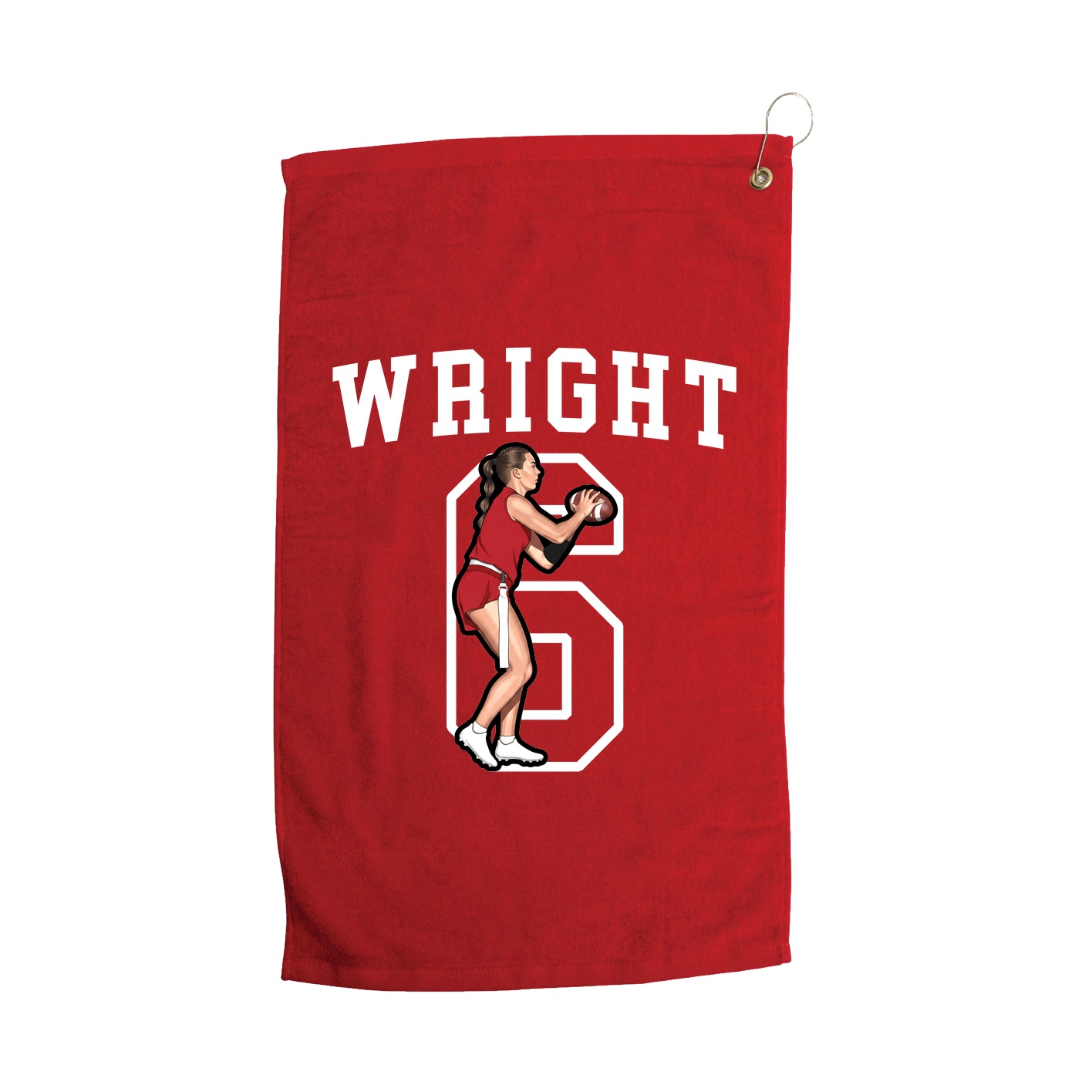 Golf Towel — Shirsey in Red