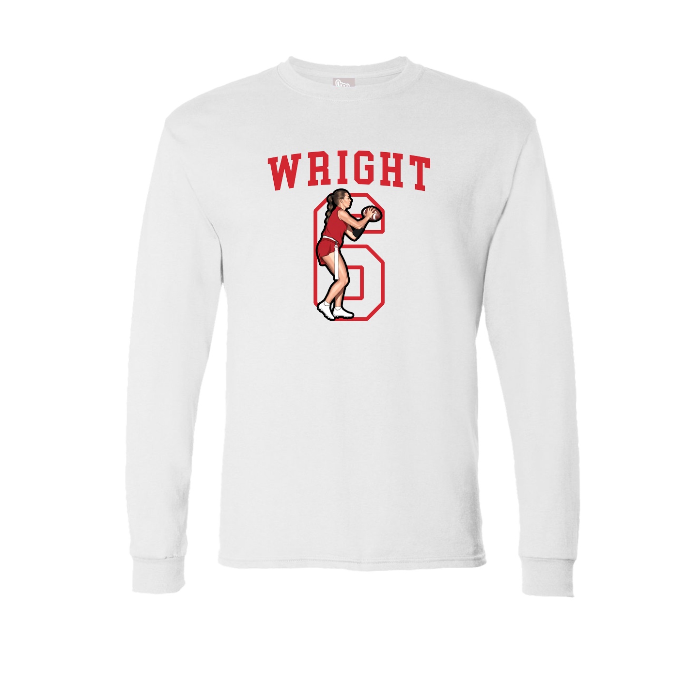 Long Sleeve Tee — Shirsey in White
