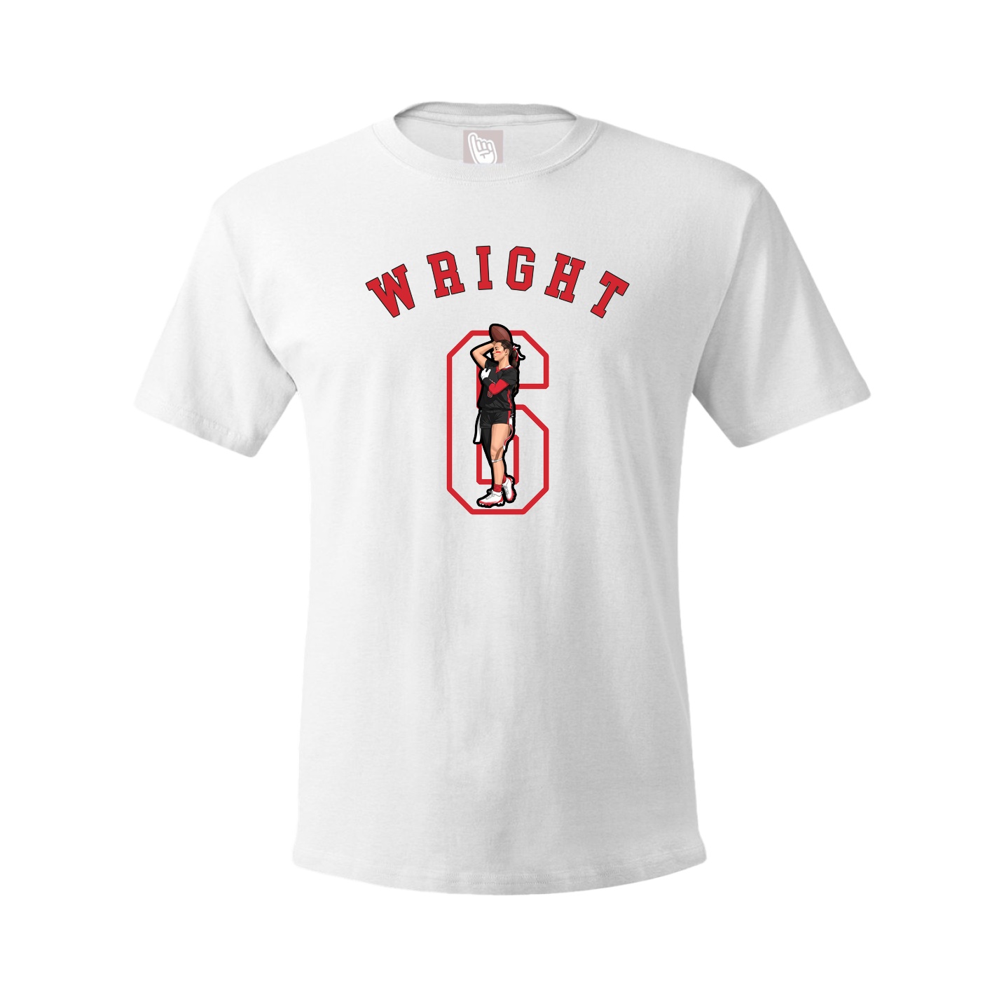 Tee — Shirsey Arch in White