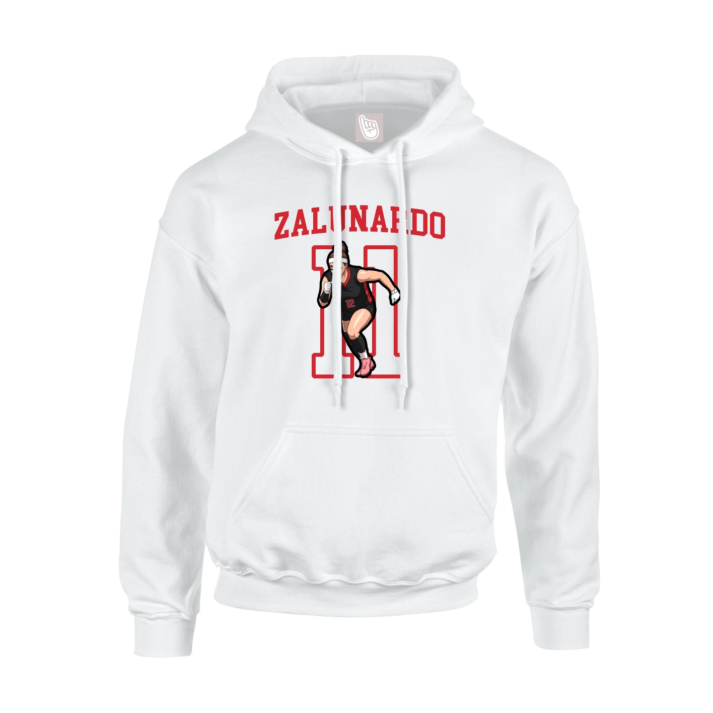 Hoodie — Shirsey in White