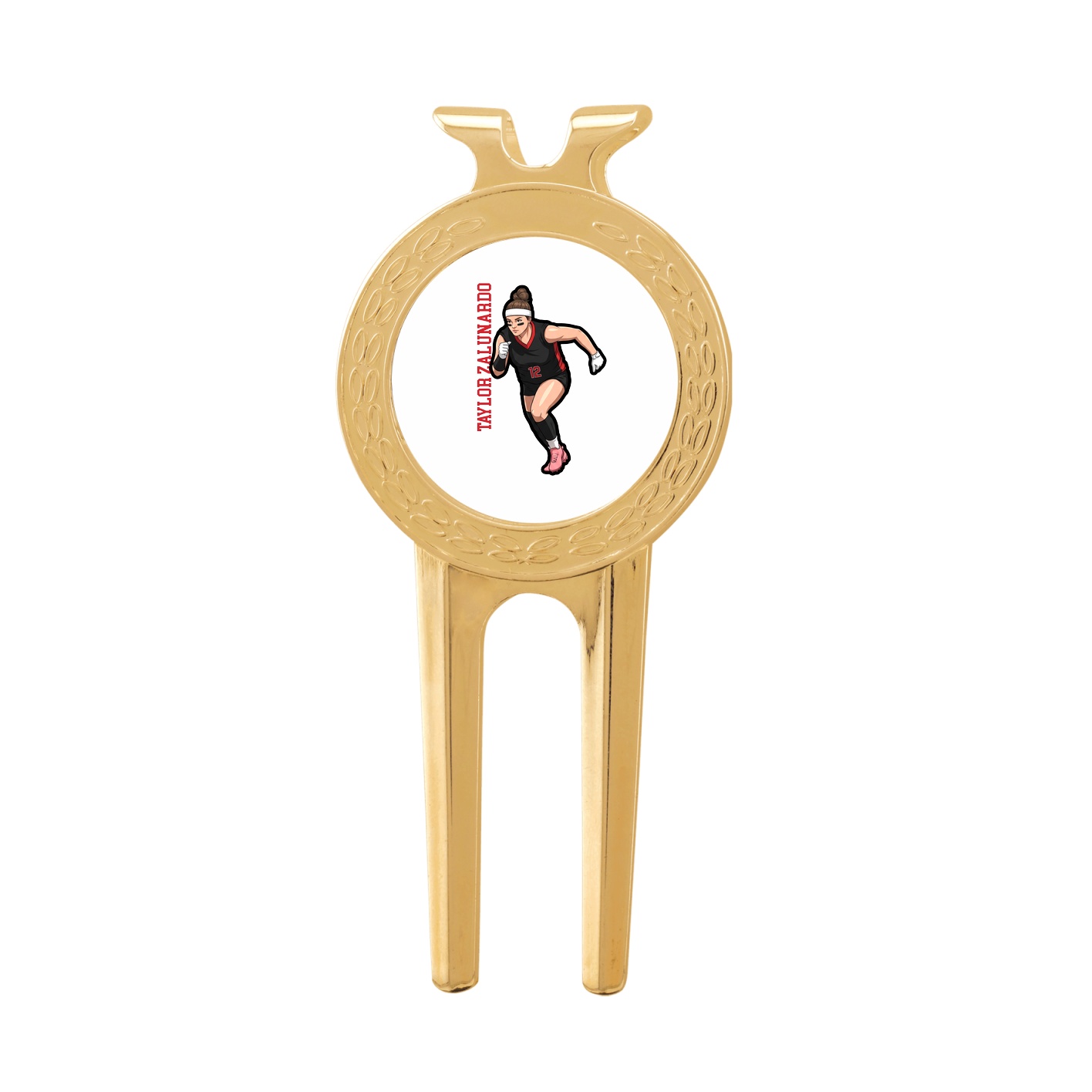 Divot Tool with Ball Marker — Name Vertical in Classic