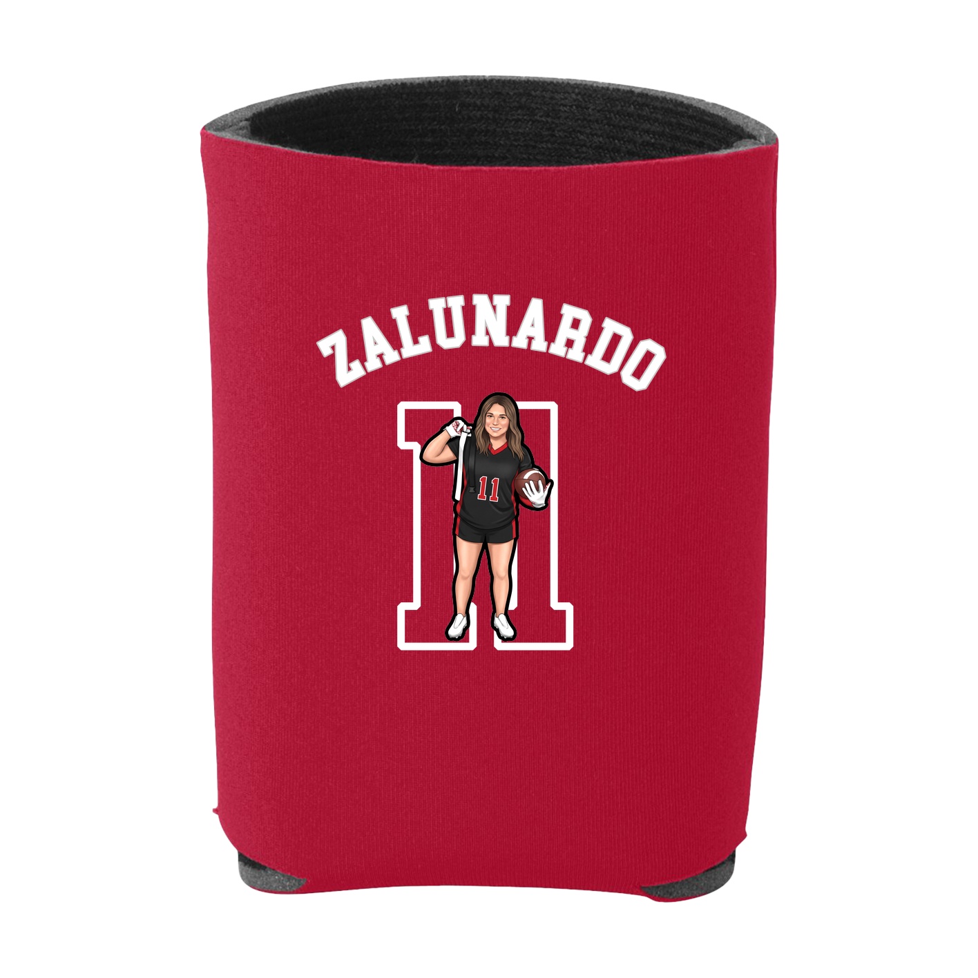 Can Holder — Shirsey Arch in Red