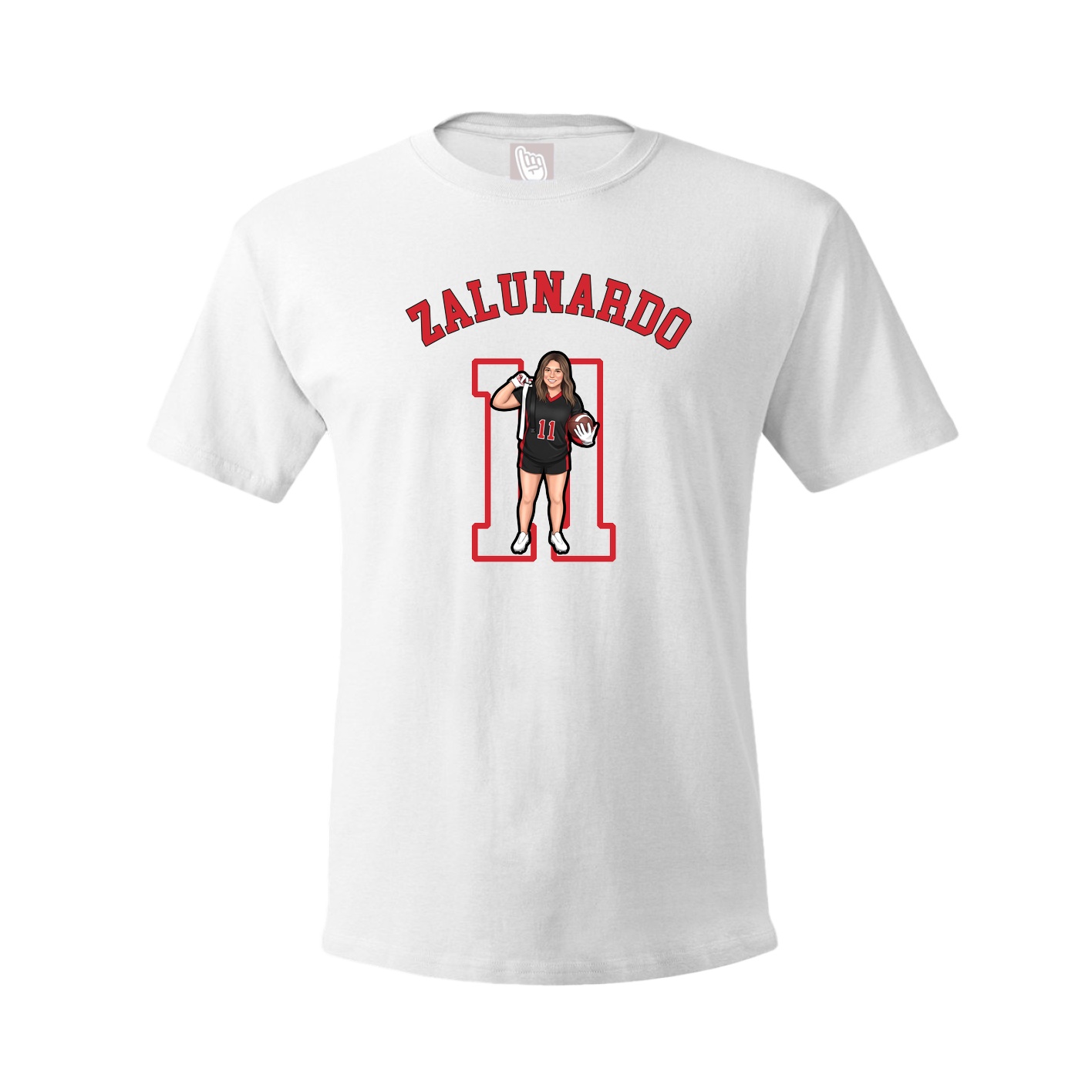 Youth Tee — Shirsey Arch in White