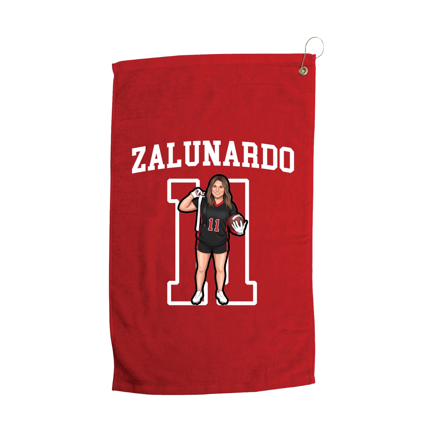 Golf Towel — Shirsey in Red