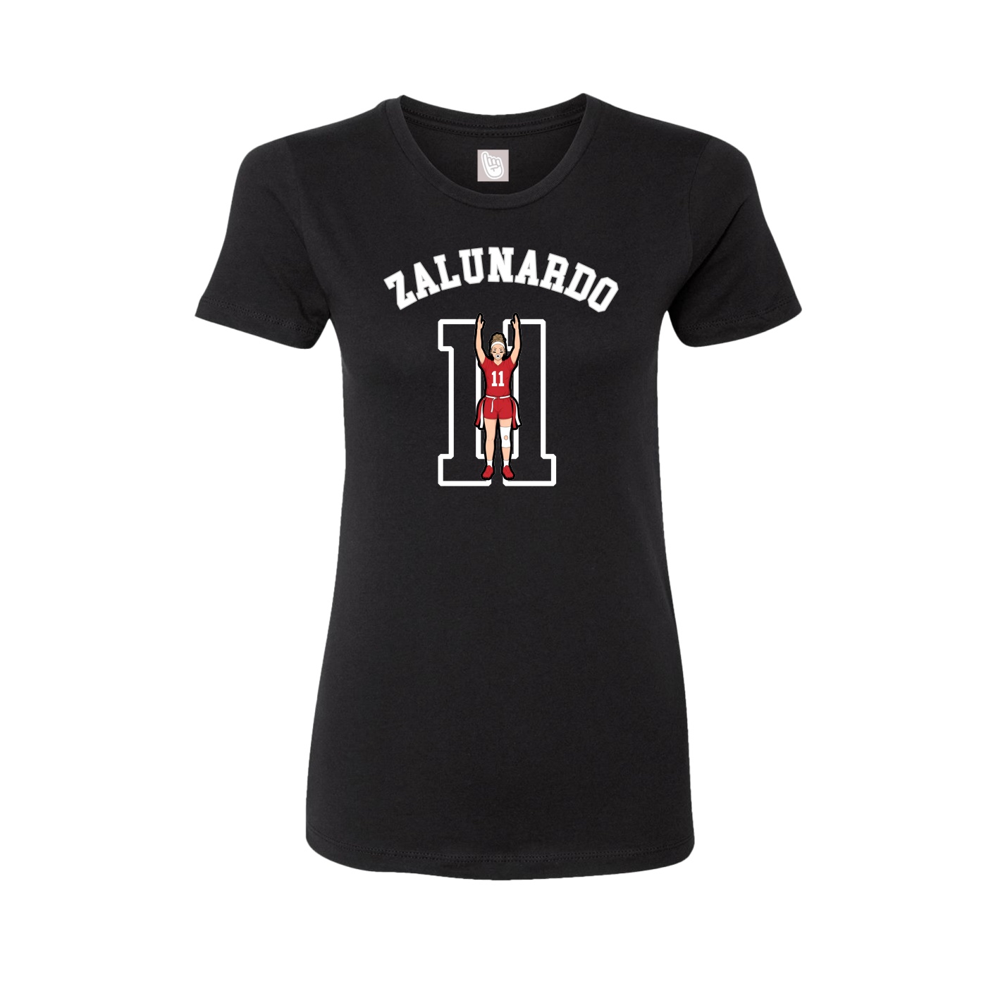 Womens Tee — Shirsey Arch in Black