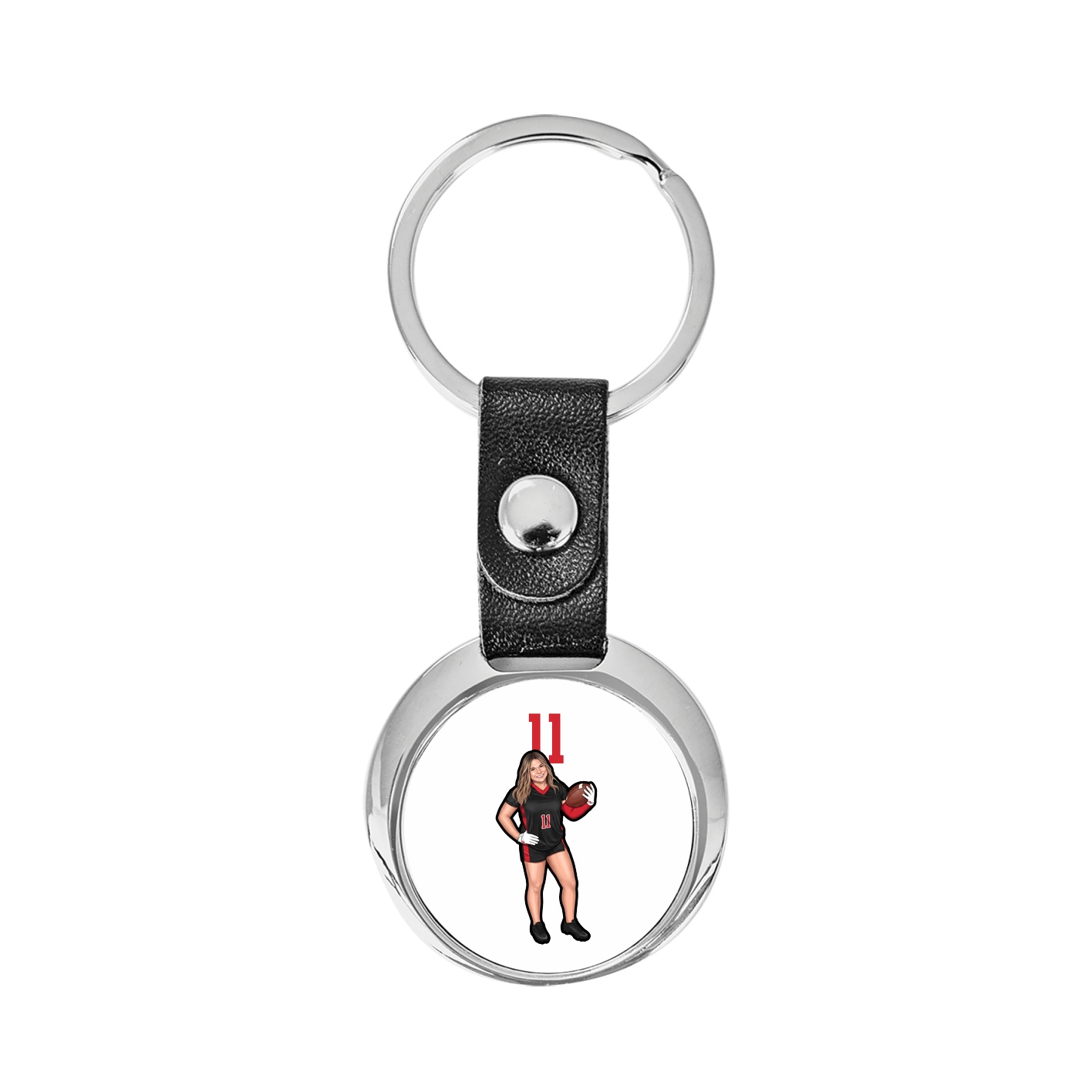 Key Chain — Number Top in Classic