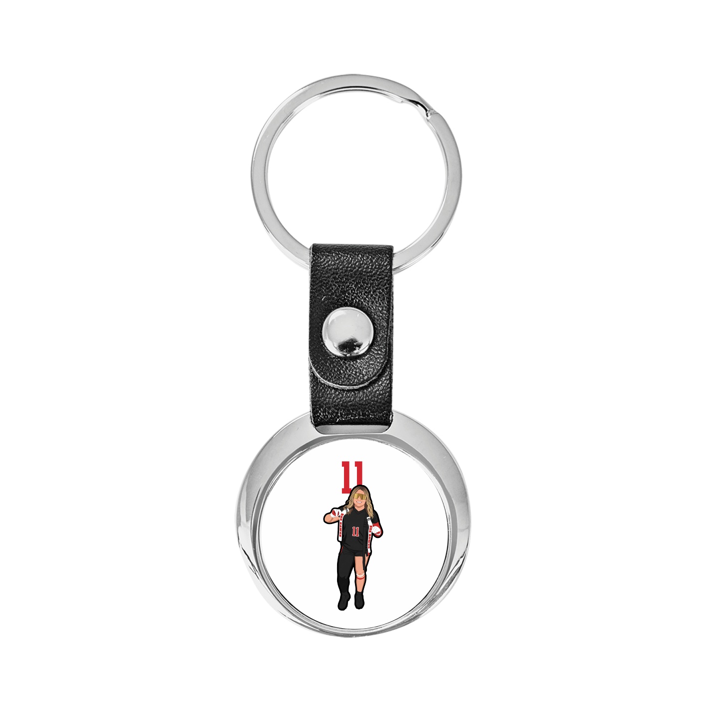 Key Chain — Number Top in Classic