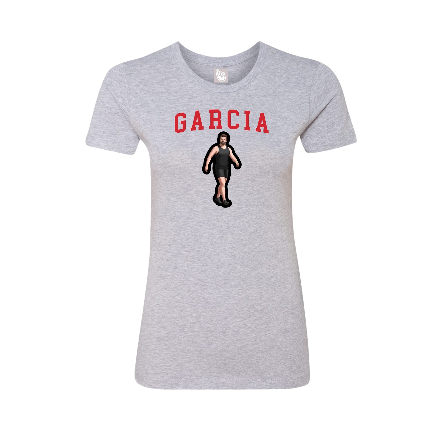 Fitted Women's Tee — Shirsey in Grey