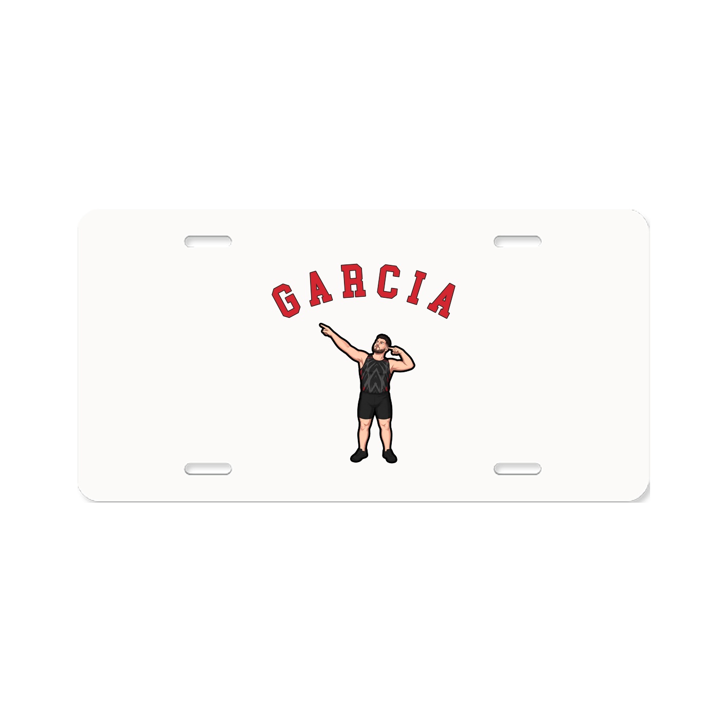 License Plate — Shirsey Arch in Classic