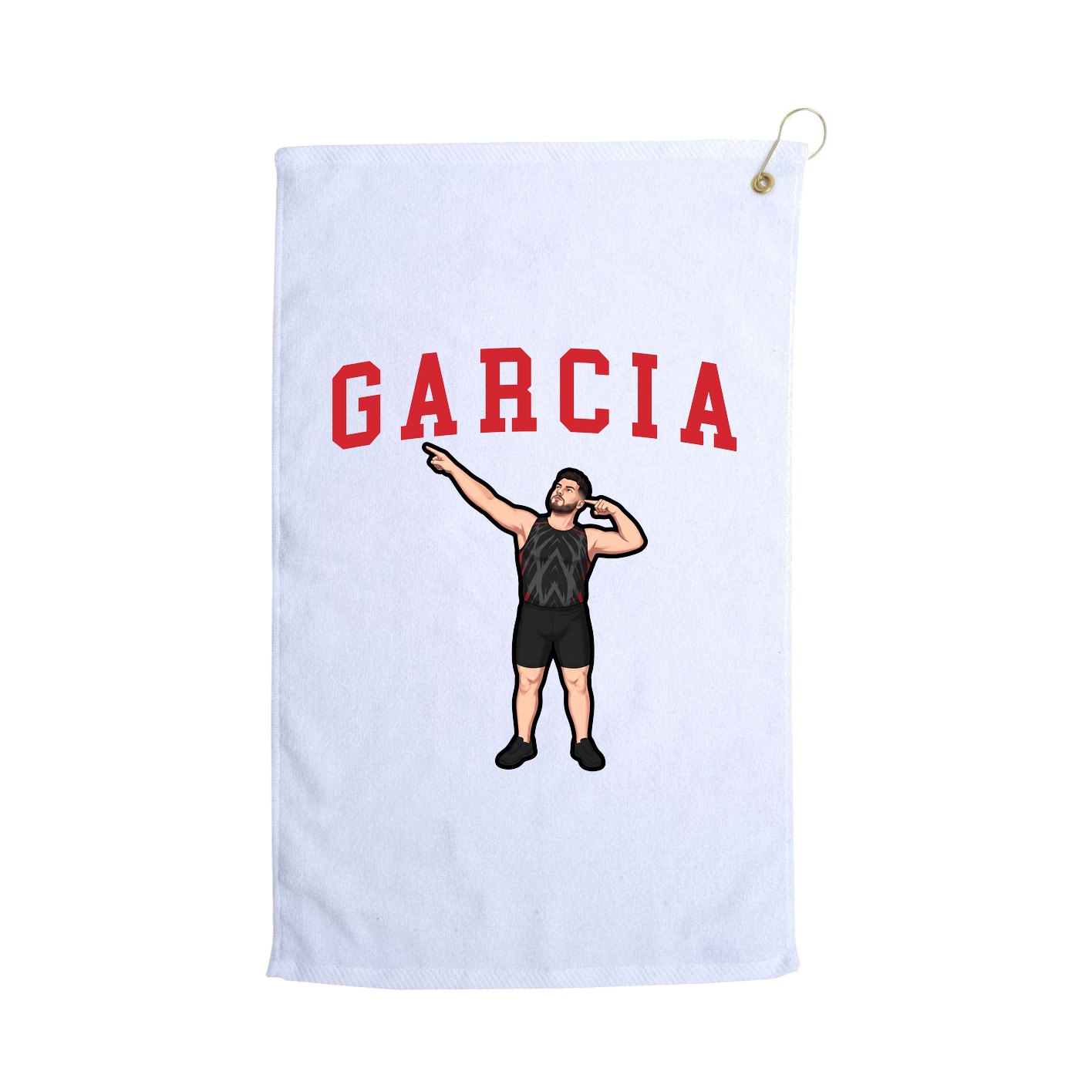 Golf Towel — Shirsey in White