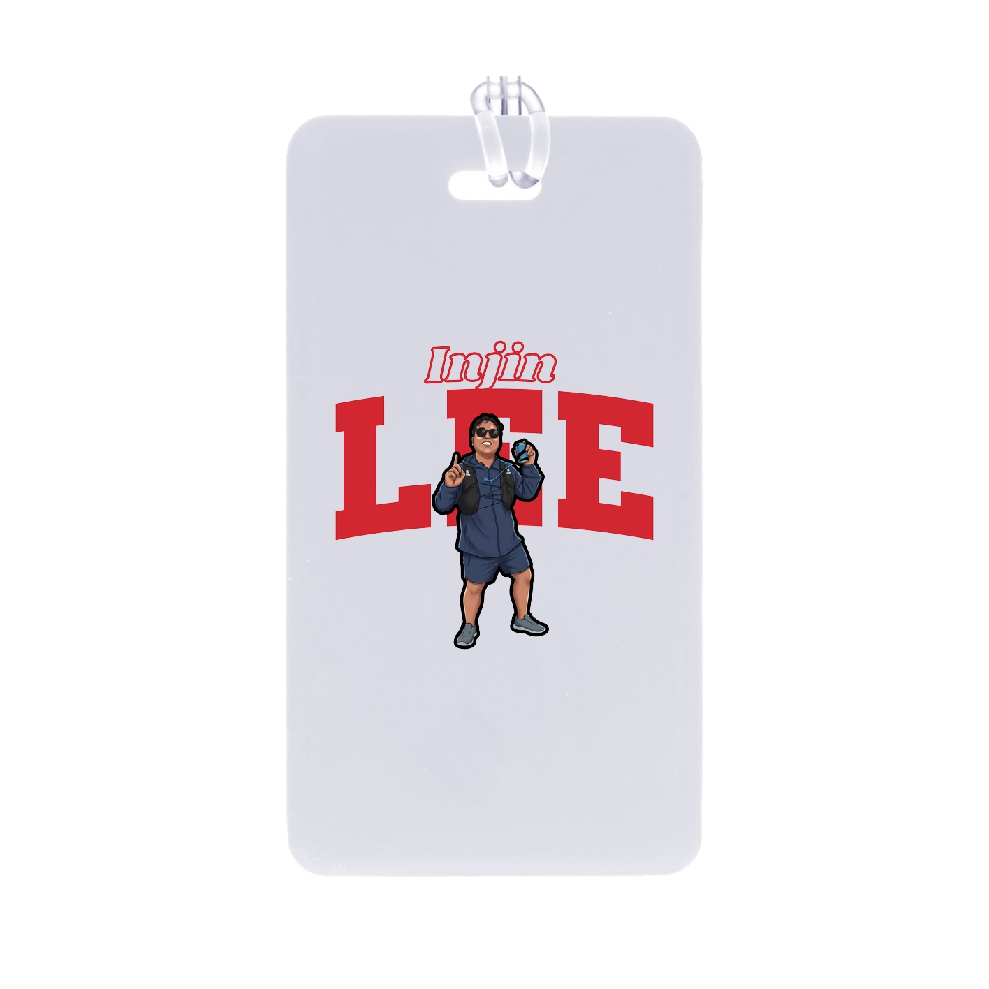 Bag Tag — Name Arch in Classic