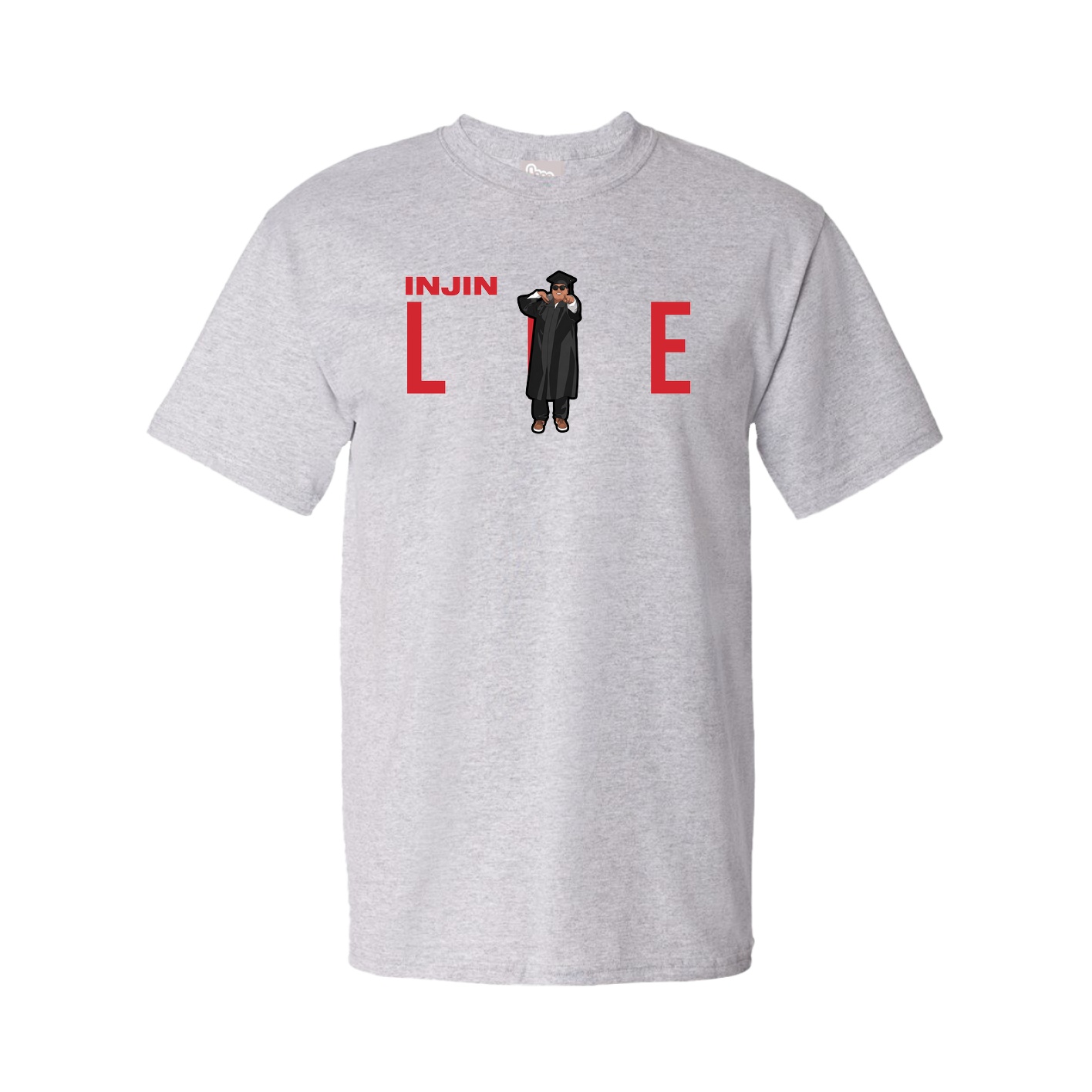 Youth Tee — Player Name in Grey