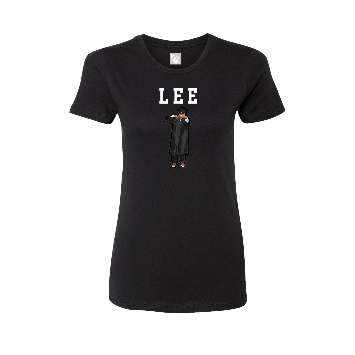 Fitted Women's Tee — Shirsey in Black