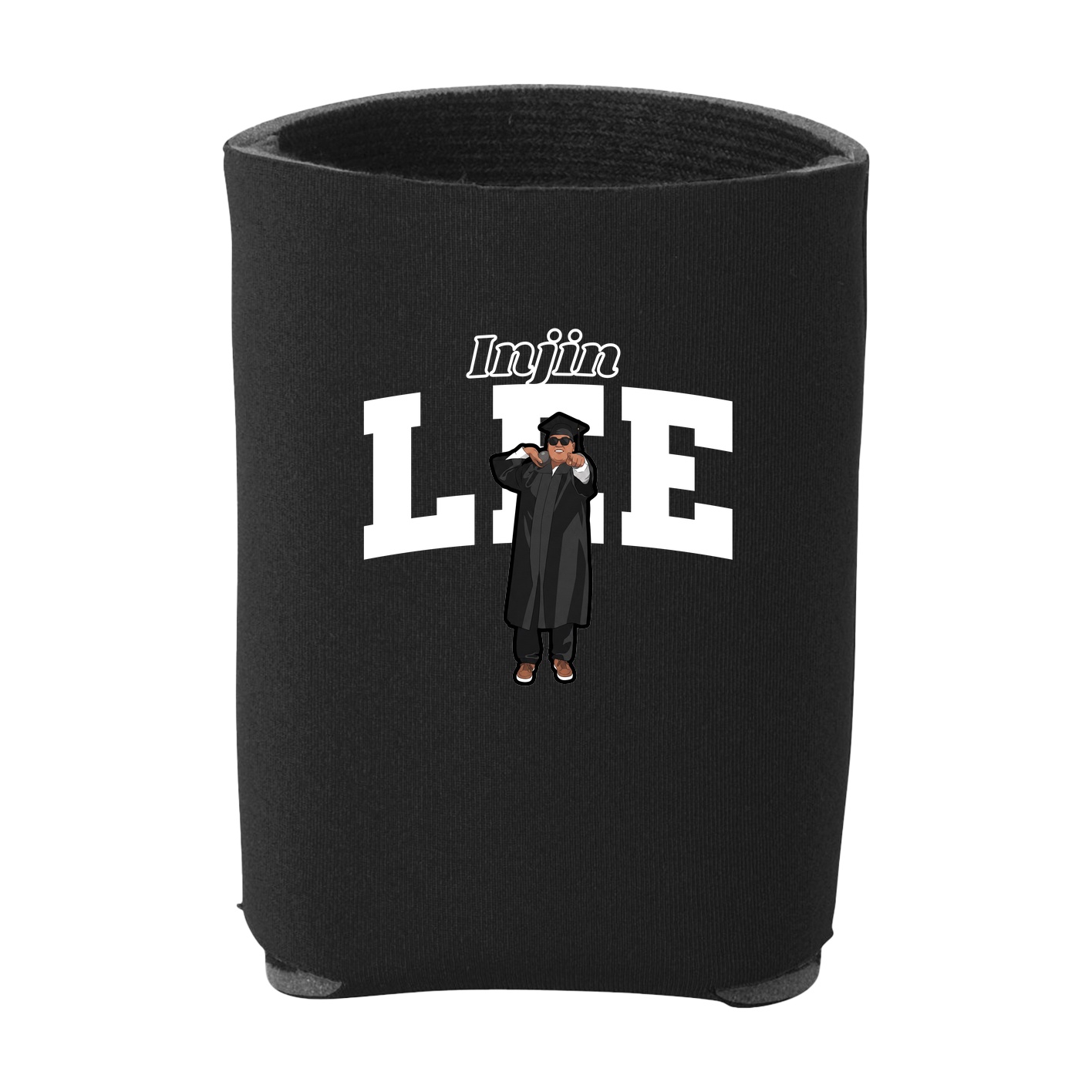 Can Holder — Name Arch in Black