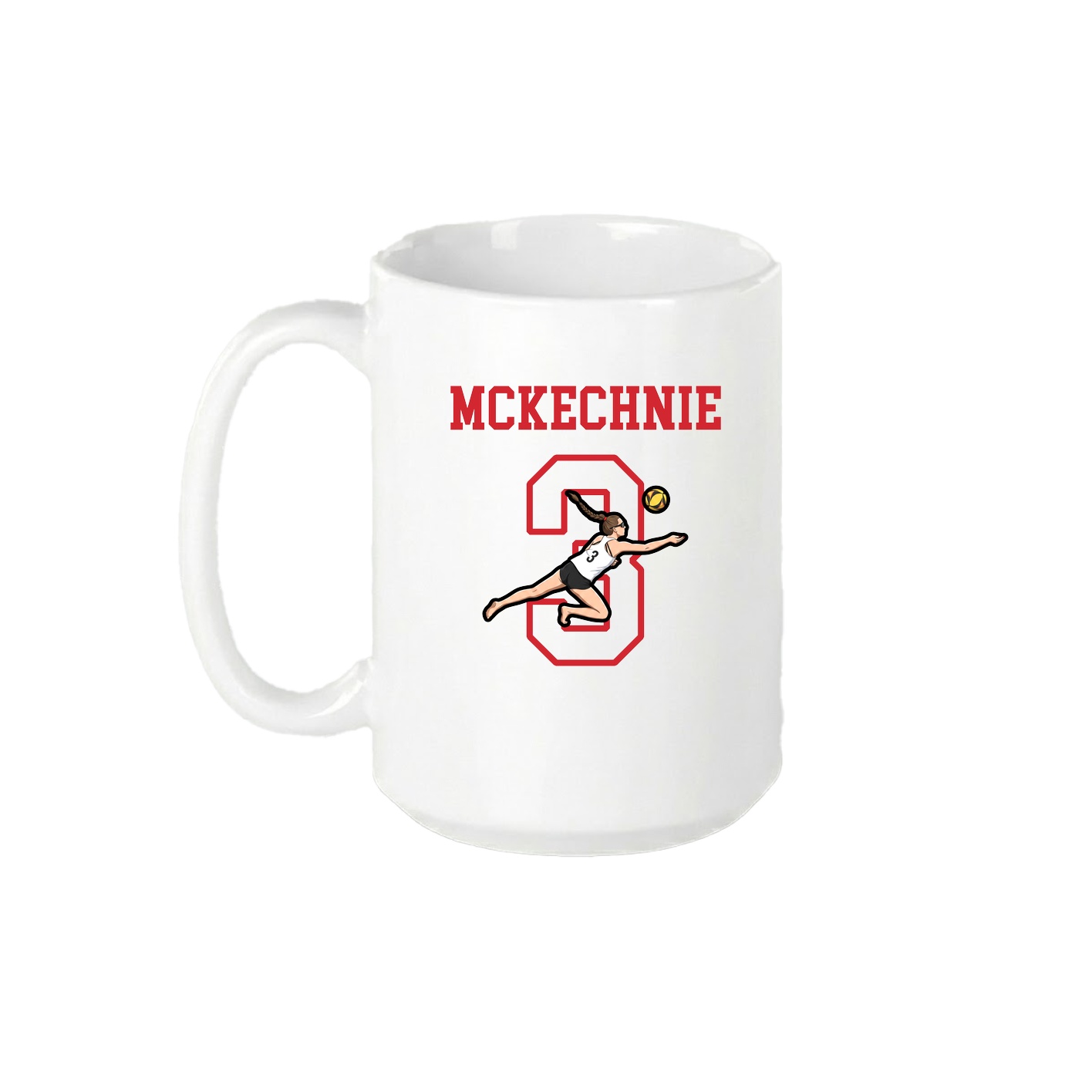 15oz Coffee Mug — Shirsey in White