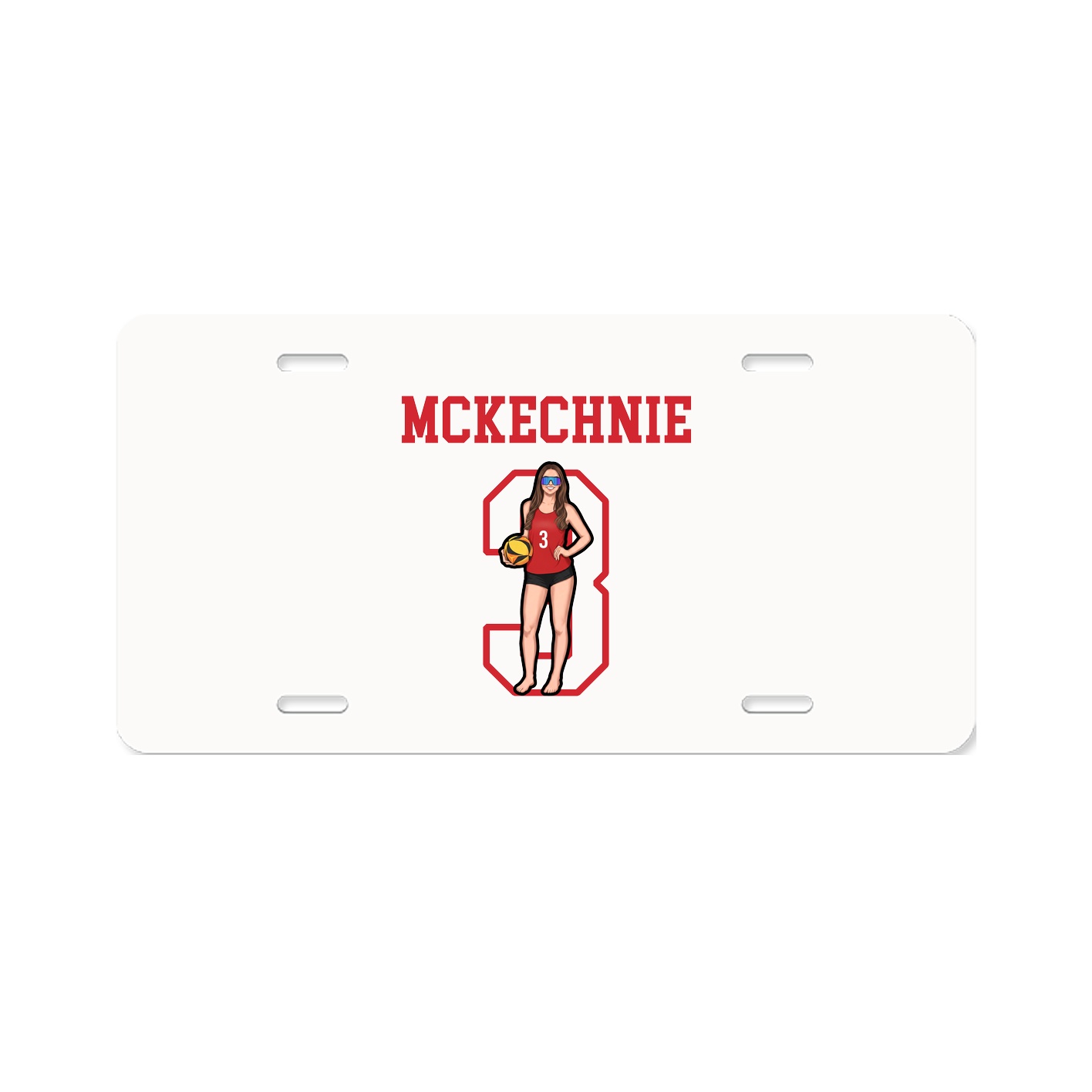Aluminum License Plate