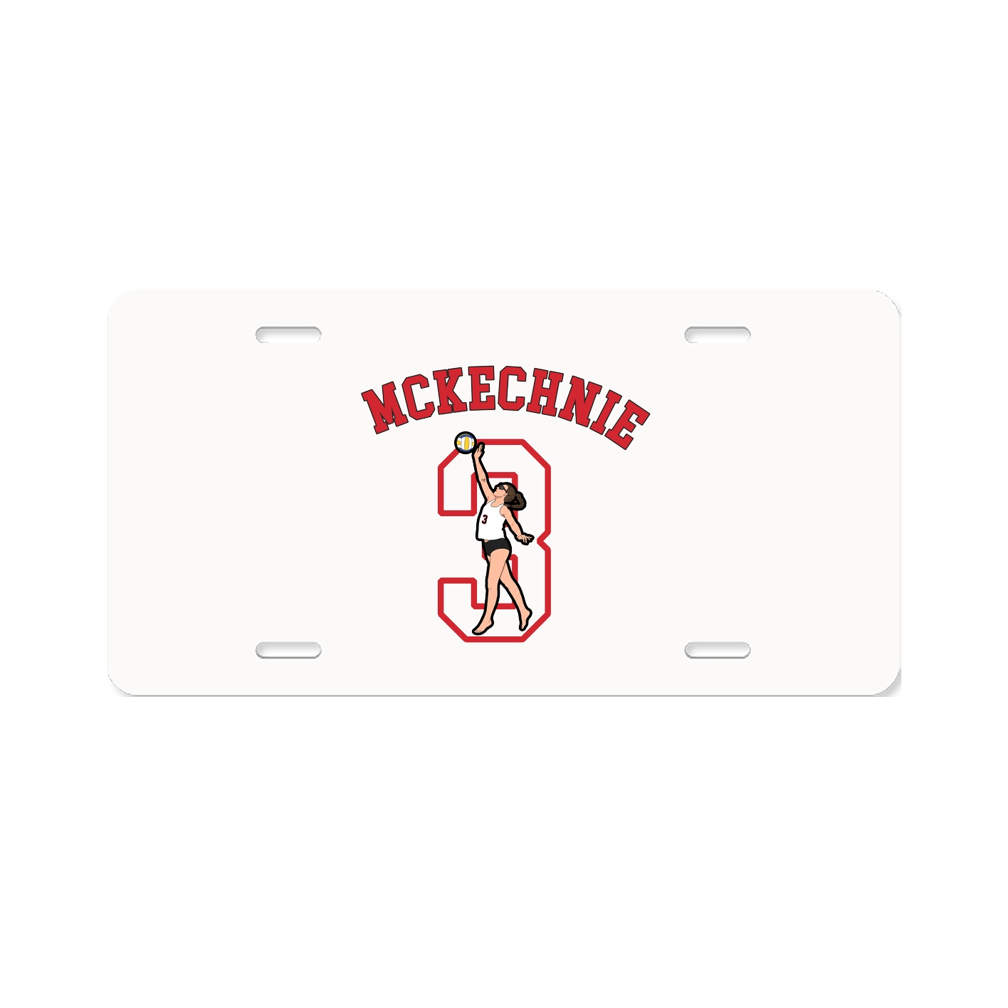 License Plate — Shirsey Arch in Classic