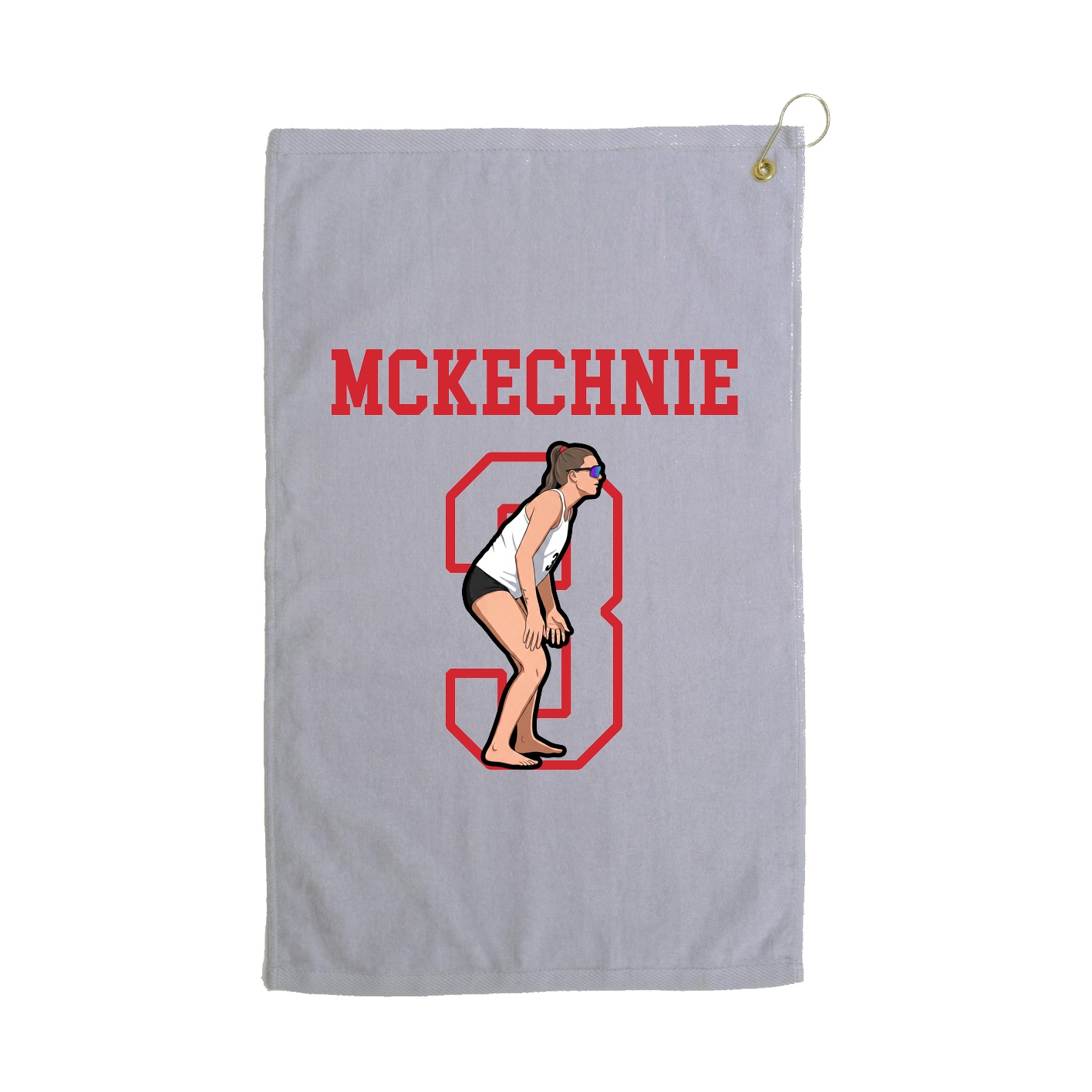 Golf Towel — Shirsey in Grey