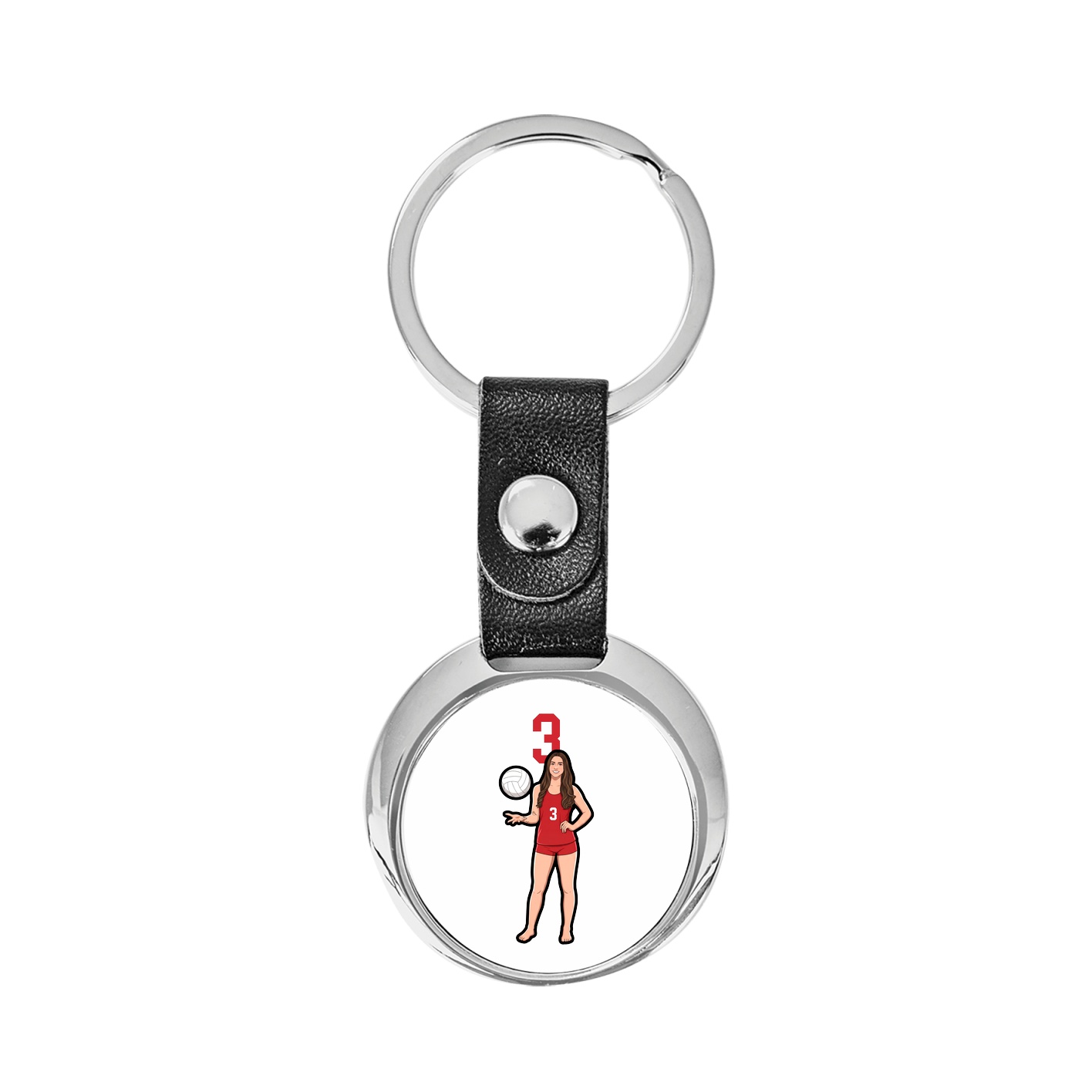 Key Chain — Number Top in Classic