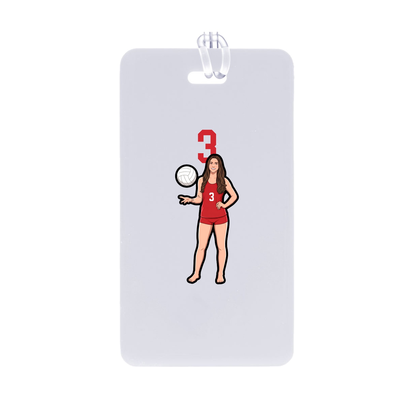 Bag Tag — Number Top in Classic