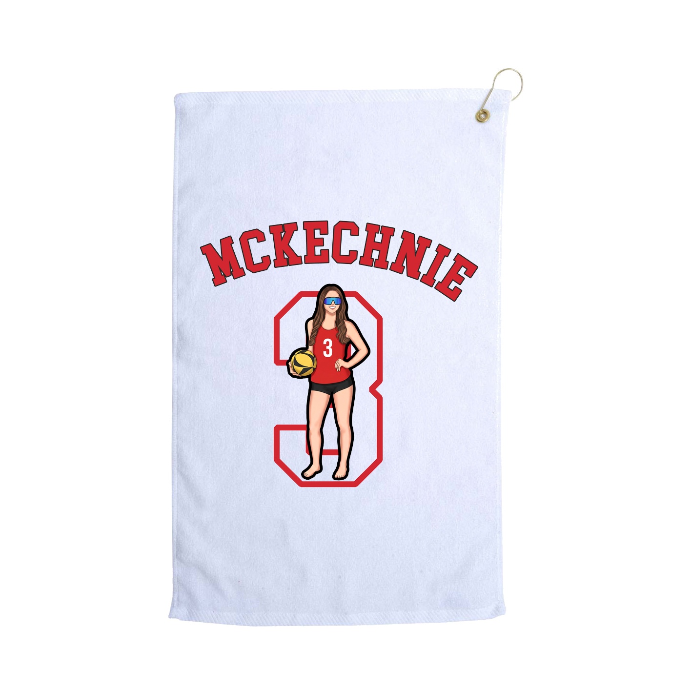 Terry Velour Golf Towel