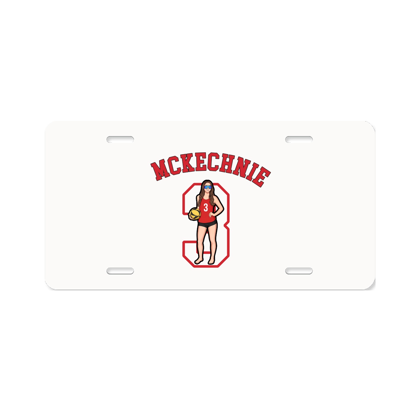 License Plate — Shirsey Arch in Classic