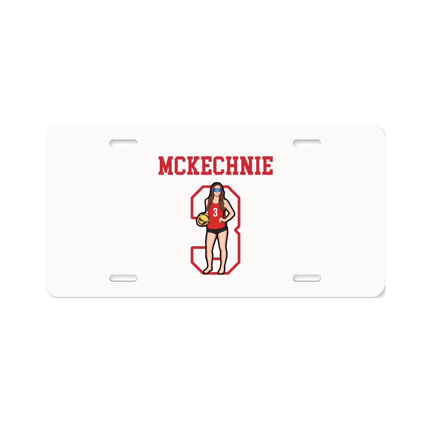 License Plate — Shirsey in Classic