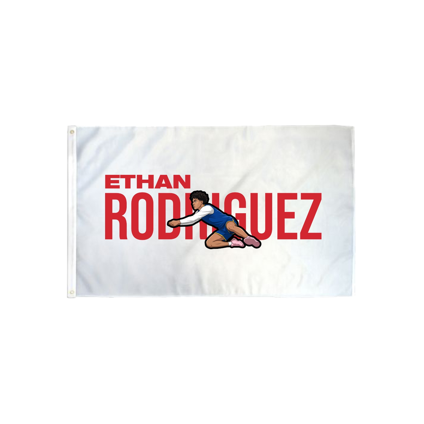 3x5 Flag — Player Name in Classic