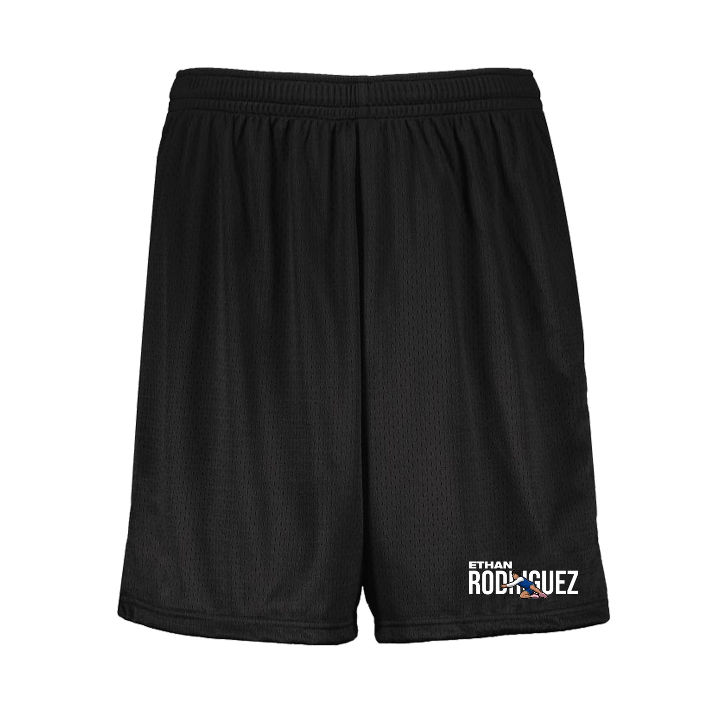 Shorts — Player Name in Black