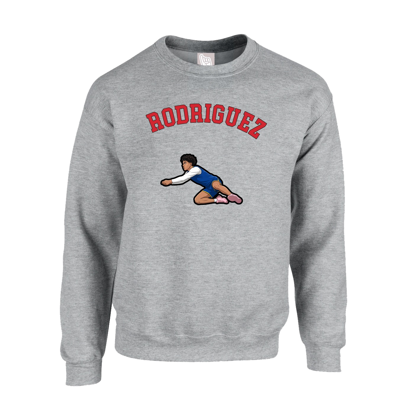 Fleece Crew — Shirsey Arch in Grey